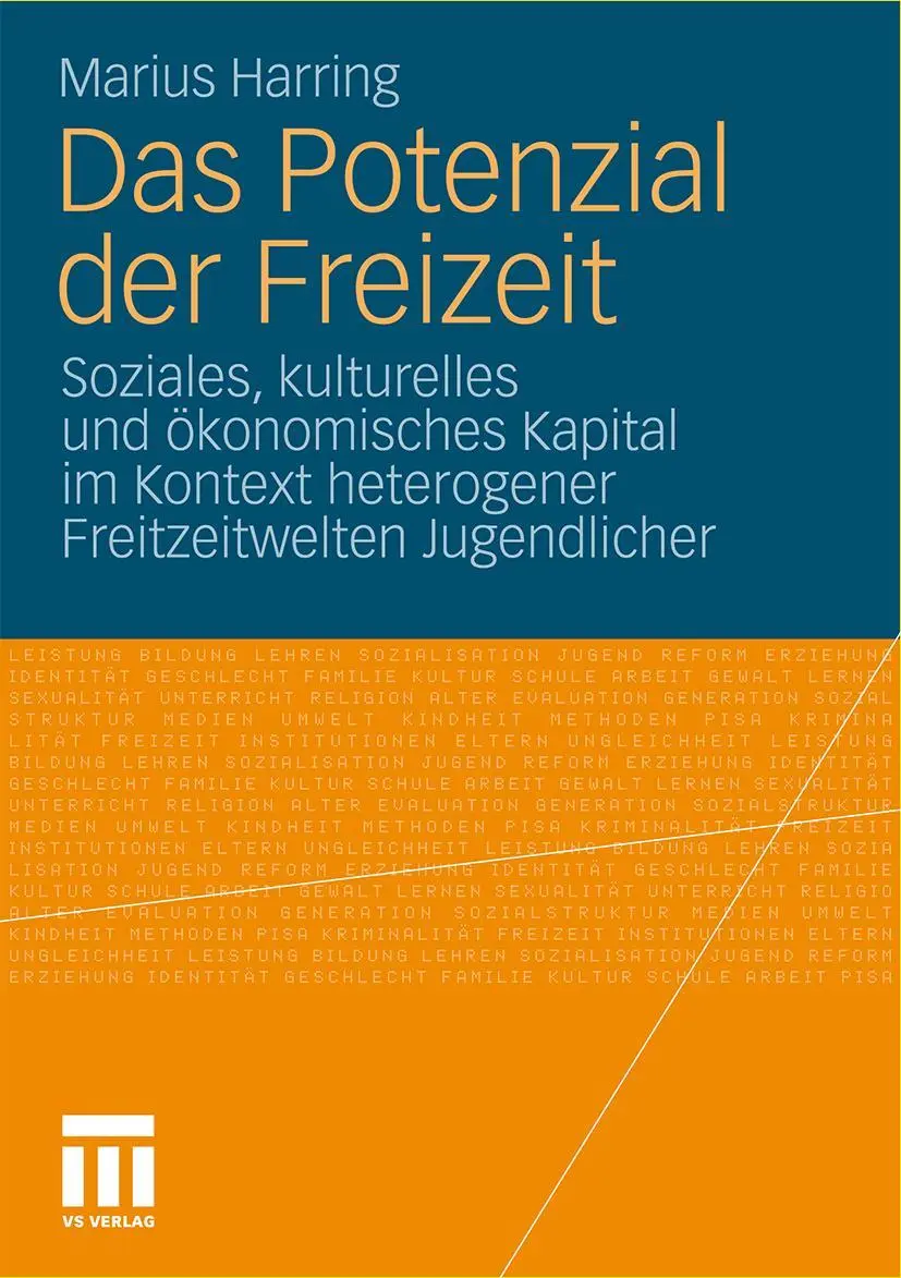 Cover: 9783531169484 | Das Potenzial der Freizeit | Marius Harring | Taschenbuch | 370 S.