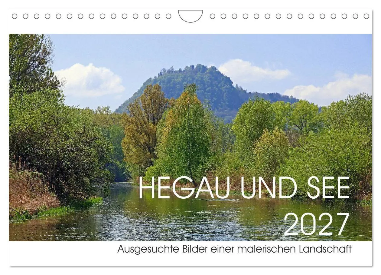 Cover: 9783569649484 | Hegau und See (Wandkalender 2027 DIN A4 quer), CALVENDO Monatskalender