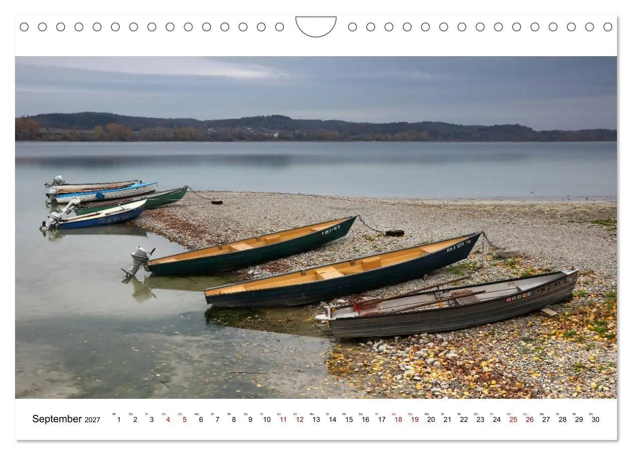Bild: 9783569649484 | Hegau und See (Wandkalender 2027 DIN A4 quer), CALVENDO Monatskalender