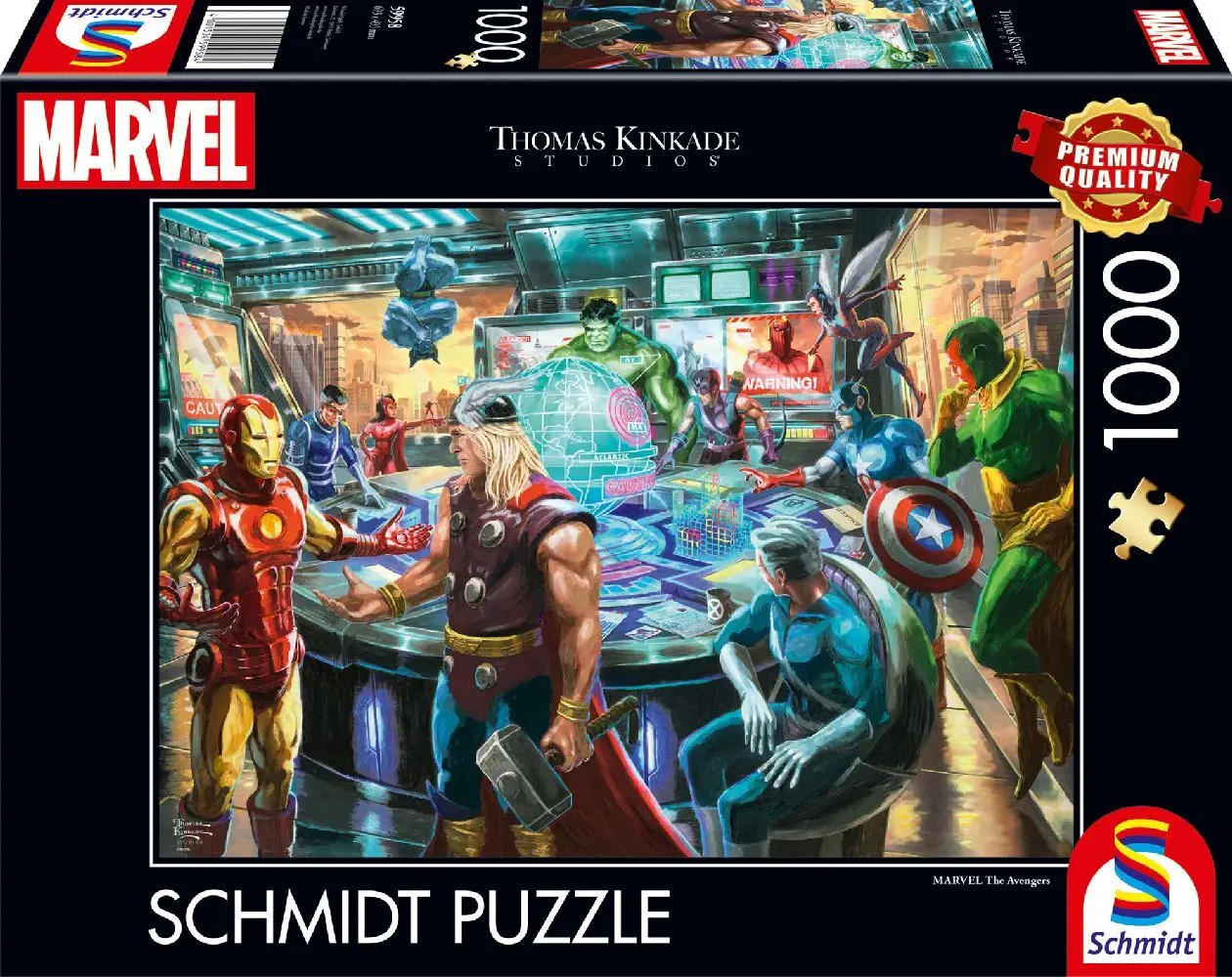 Cover: 4001504599584 | The Avengers | Spiel | Schachtel | 59958 | 2024 | Schmidt Spiele