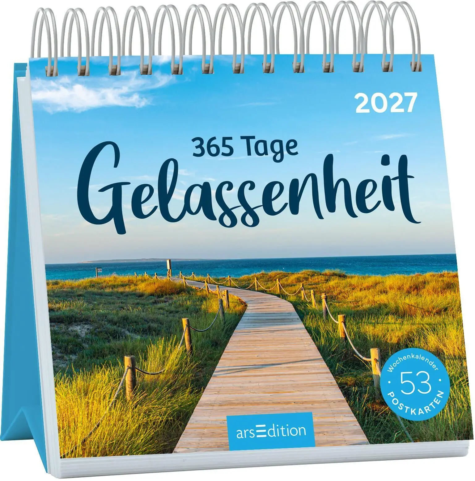 Cover: 4014489139584 | Postkartenkalender 365 Tage Gelassenheit 2027 | Kalender | 108 S.
