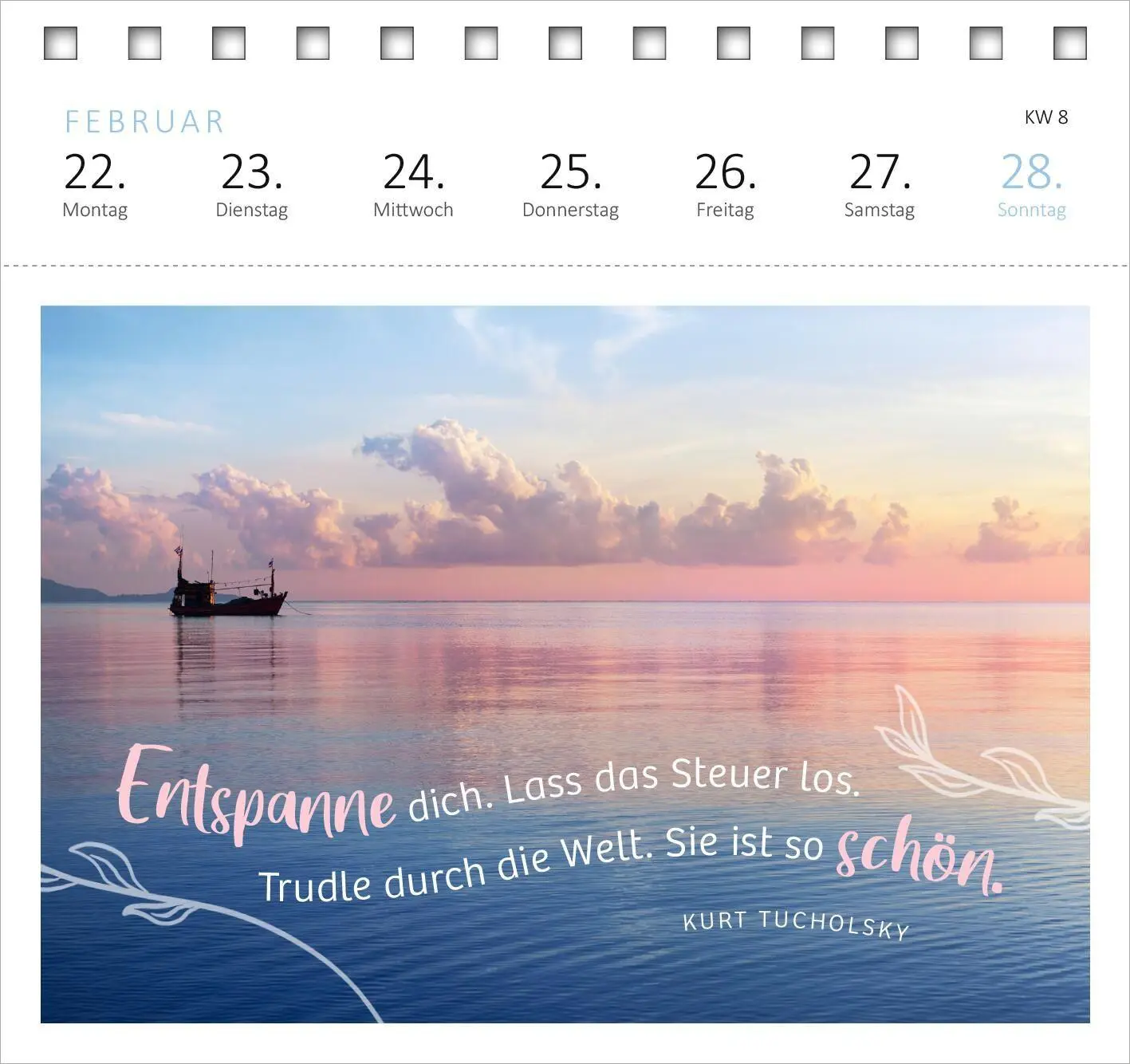 Bild: 4014489139584 | Postkartenkalender 365 Tage Gelassenheit 2027 | Kalender | 108 S.