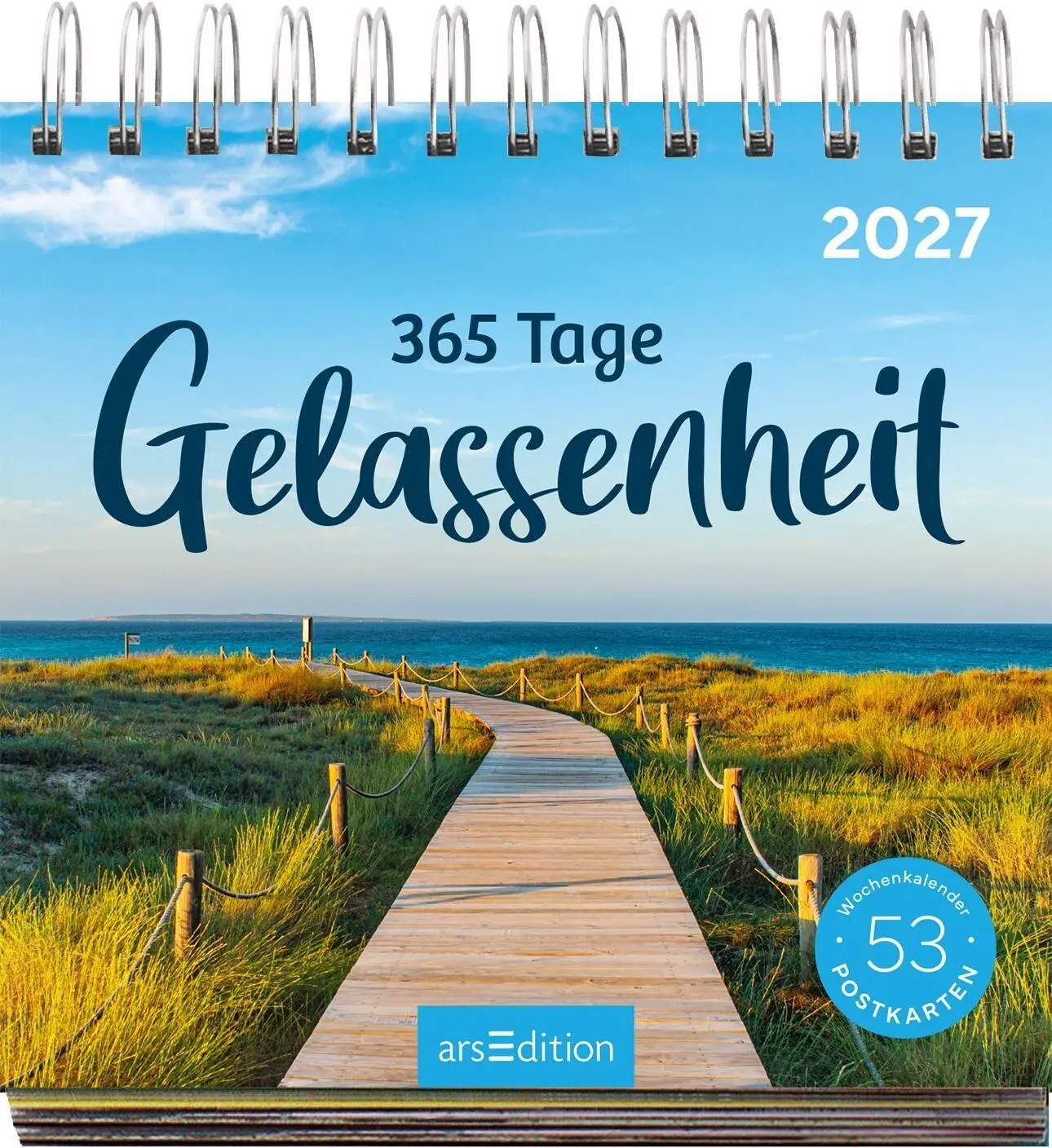 Bild: 4014489139584 | Postkartenkalender 365 Tage Gelassenheit 2027 | Kalender | 108 S.