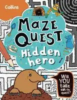 Cover: 9780008599584 | Hidden Hero | Solve 50 Mazes in This Adventure Story for Kids Aged 7+