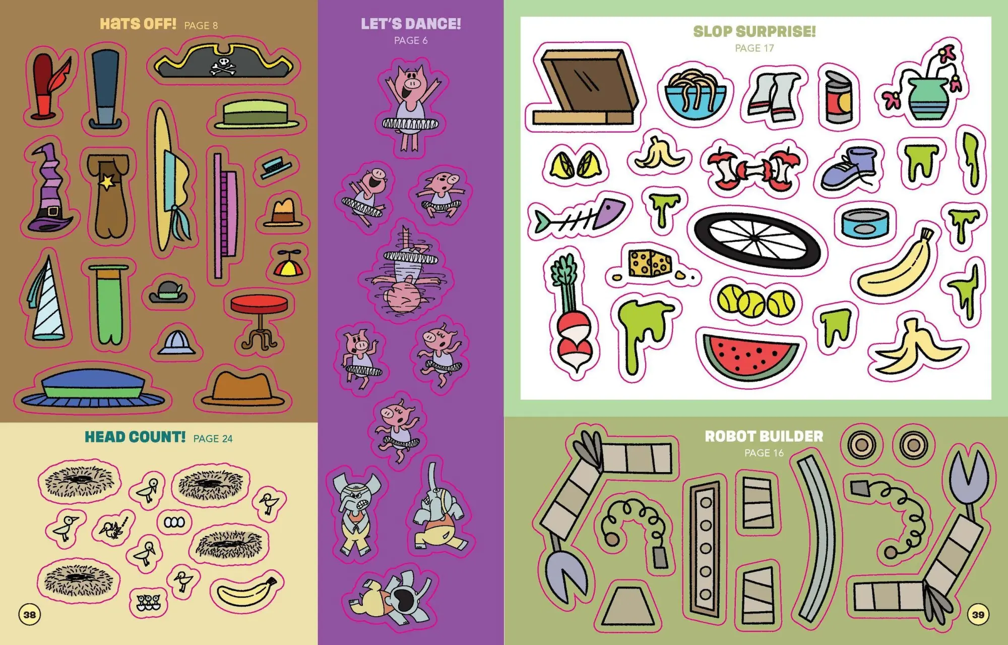Bild: 9781454999584 | Elephant &amp; Piggie: Let's Sticker! | Mo Willems Workshop | Taschenbuch