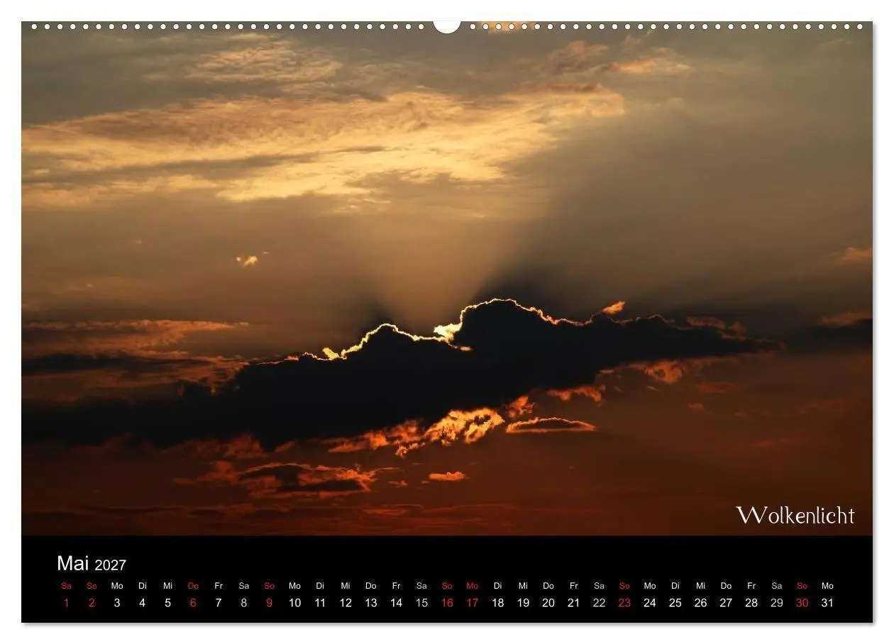Bild: 9783594219584 | Wolken-Kunstwerke (Wandkalender 2027 DIN A2 quer), CALVENDO...
