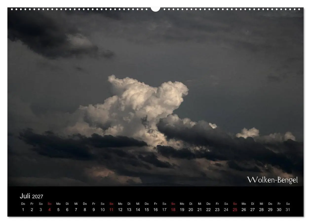 Bild: 9783594219584 | Wolken-Kunstwerke (Wandkalender 2027 DIN A2 quer), CALVENDO...