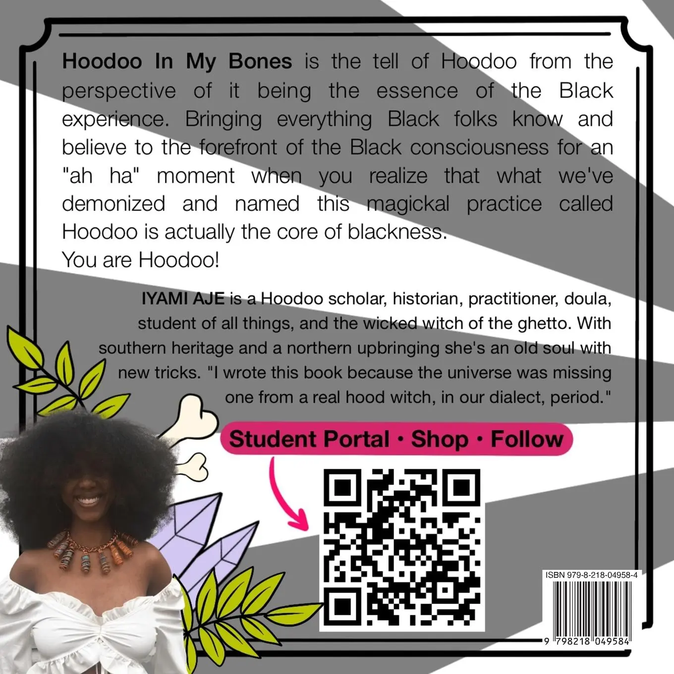 Rückseite: 9798218049584 | Hoodoo In My Bones | How To Hoodoo For Beginners | Iyami Aje | Buch