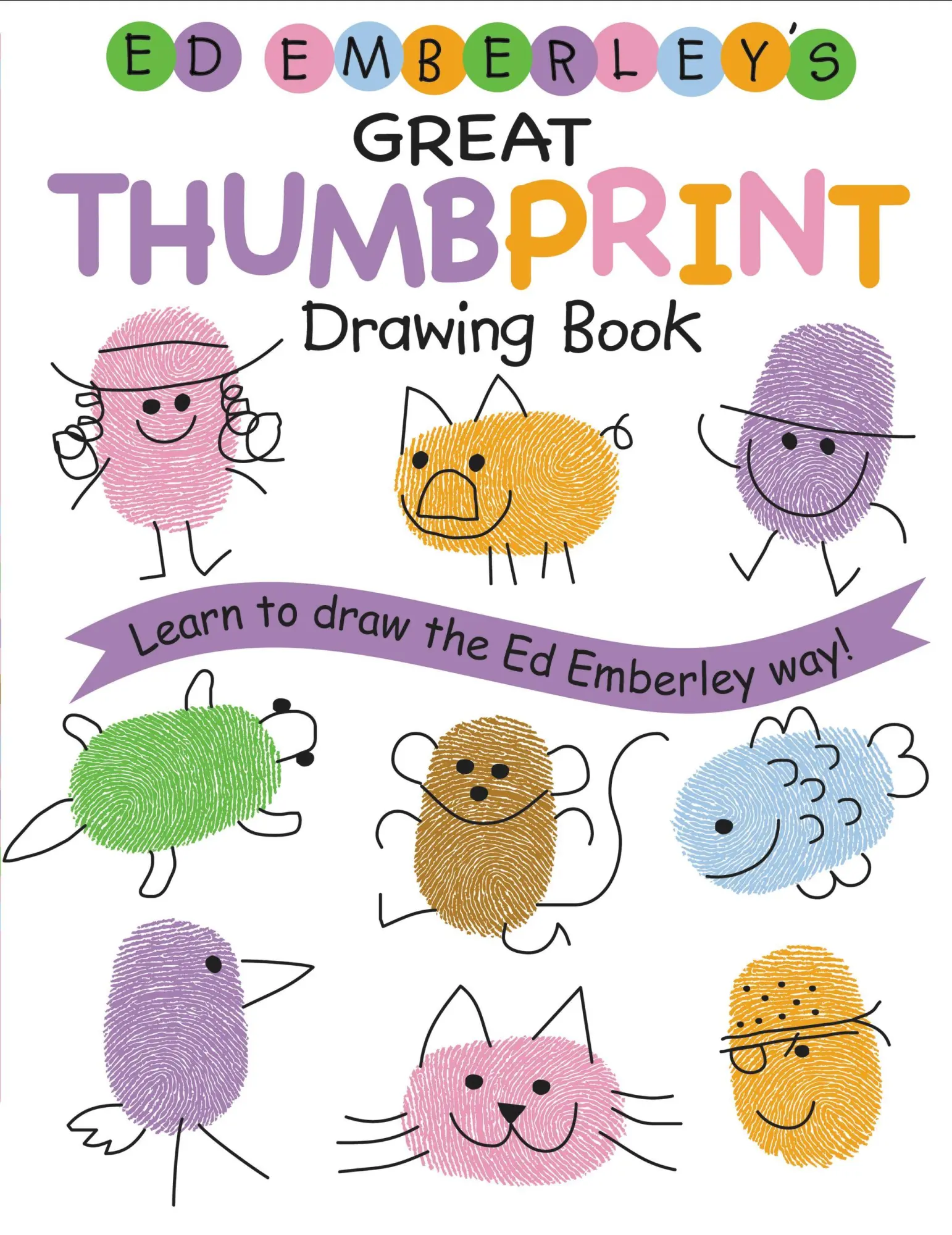 Cover: 9780316789684 | Ed Emberley's Great Thumbprint Drawing Book | Ed Emberley | Buch