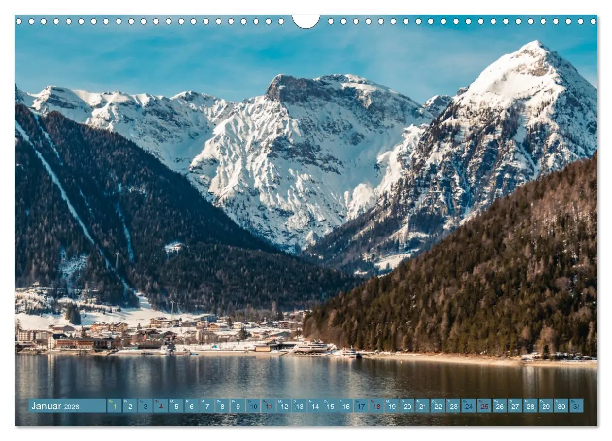 Bild: 9783457519684 | ACHENSEE Impressionen (Wandkalender 2026 DIN A3 quer), CALVENDO...