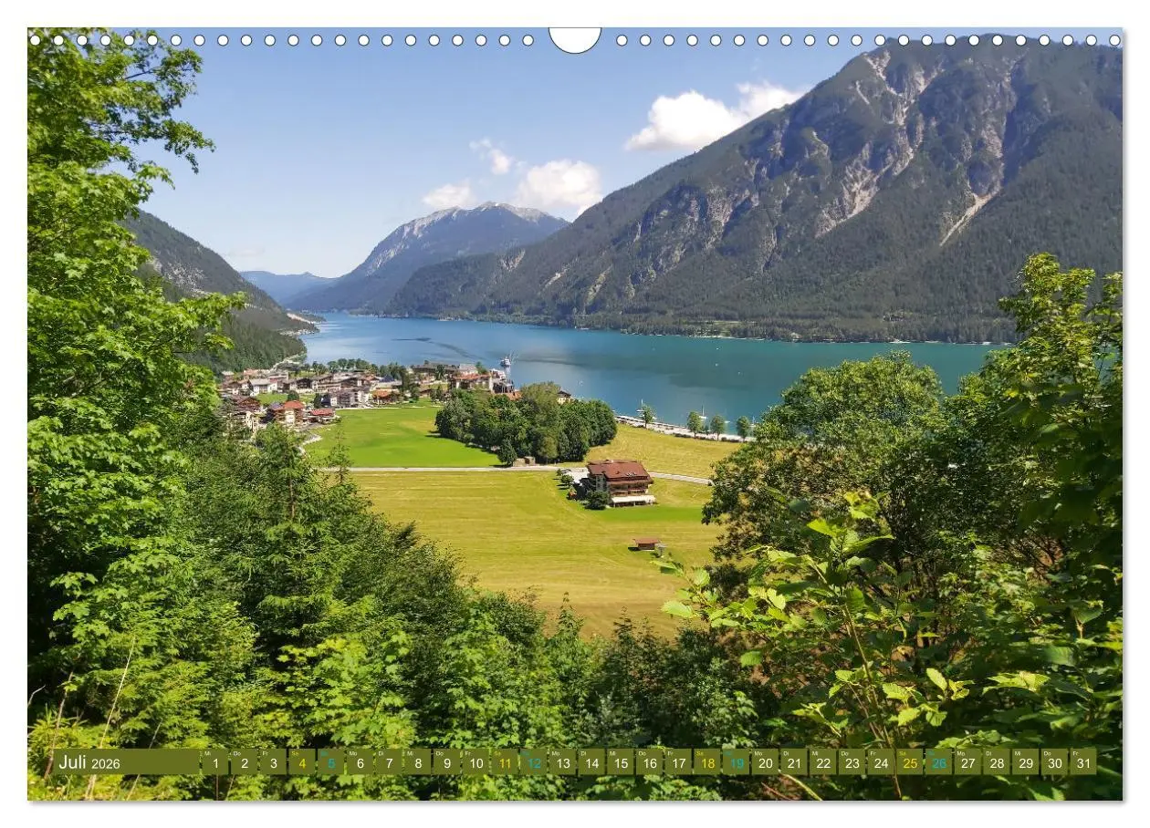 Bild: 9783457519684 | ACHENSEE Impressionen (Wandkalender 2026 DIN A3 quer), CALVENDO...