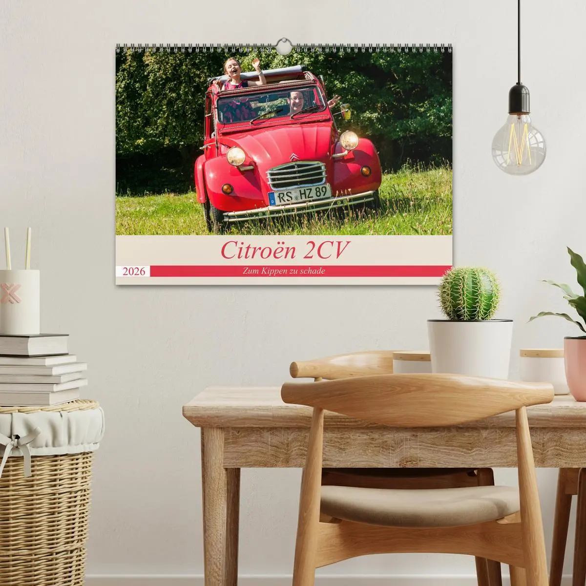 Bild: 9783457759684 | Citroën 2 CV - Zum Kippen zu schade (Wandkalender 2026 DIN A3...