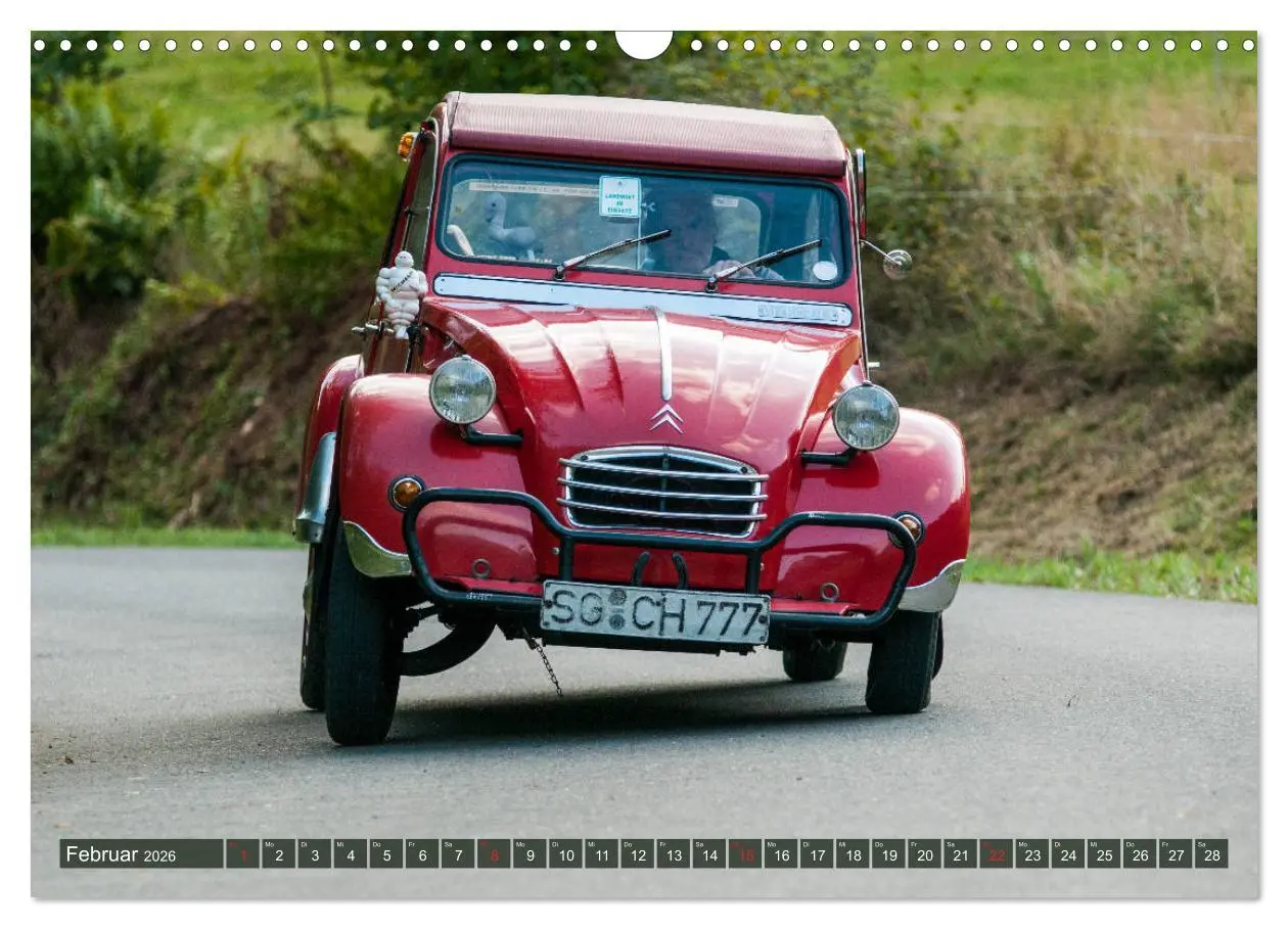 Bild: 9783457759684 | Citroën 2 CV - Zum Kippen zu schade (Wandkalender 2026 DIN A3...