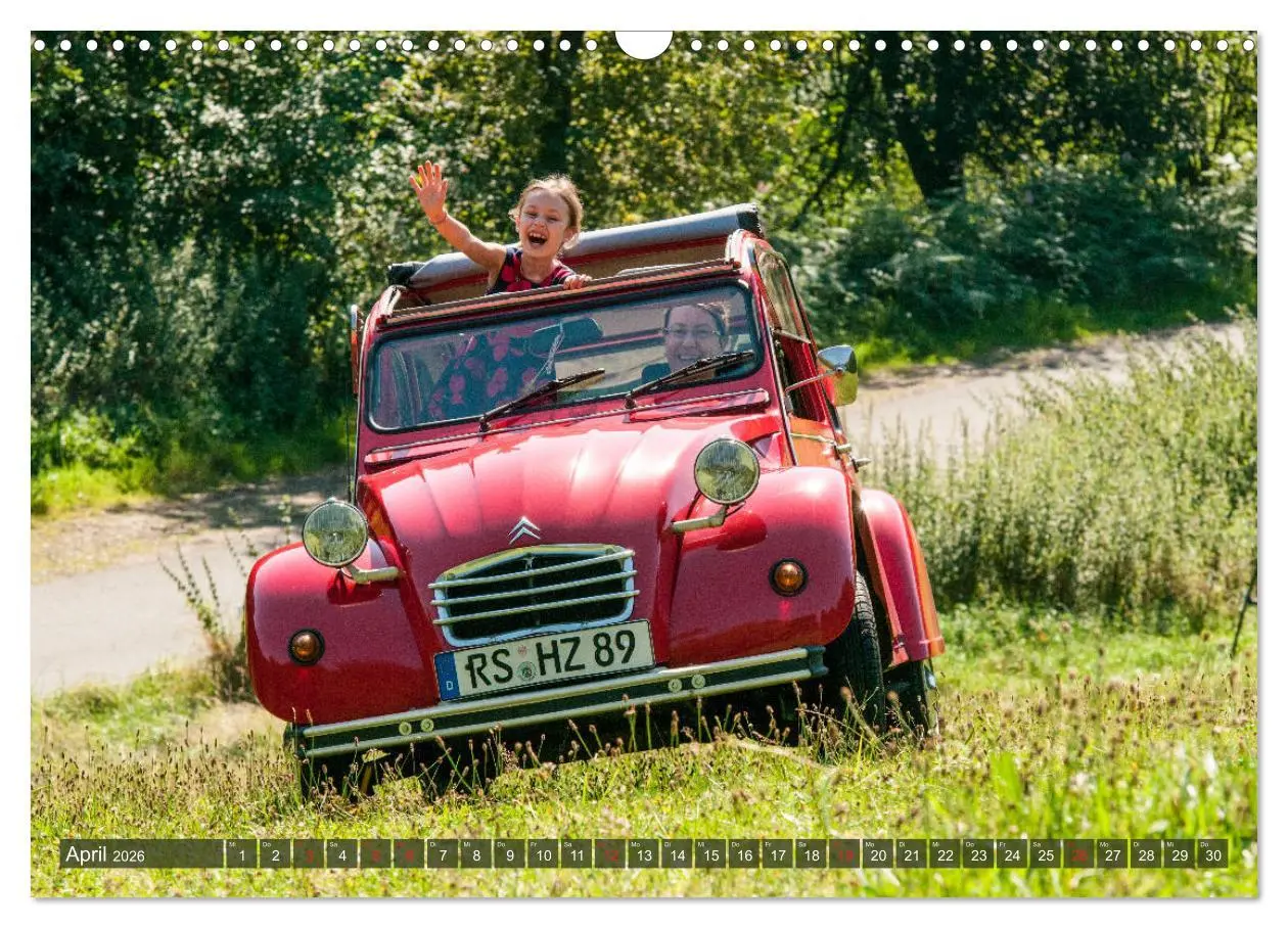 Bild: 9783457759684 | Citroën 2 CV - Zum Kippen zu schade (Wandkalender 2026 DIN A3...