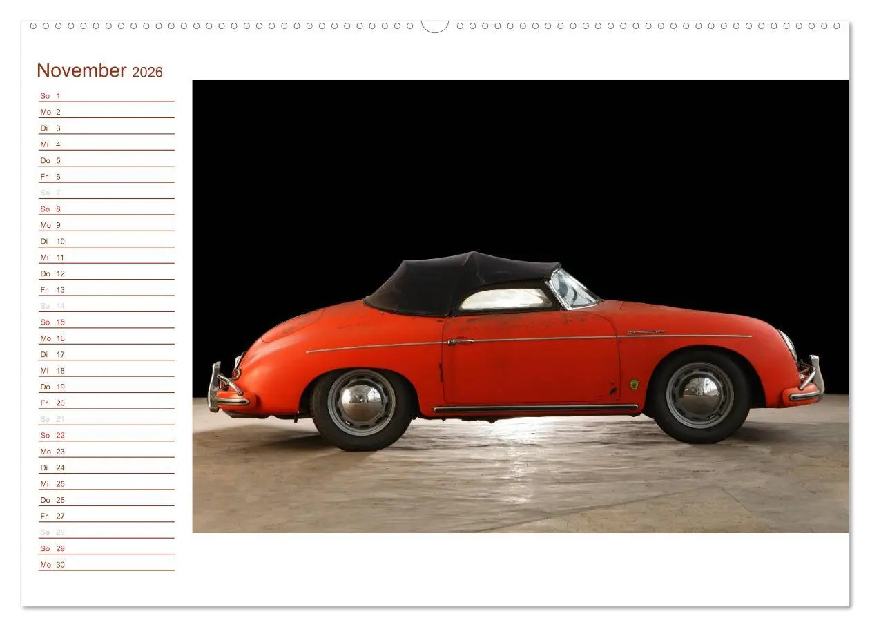 Bild: 9783457999684 | Classic 356 (hochwertiger Premium Wandkalender 2026 DIN A2 quer),...