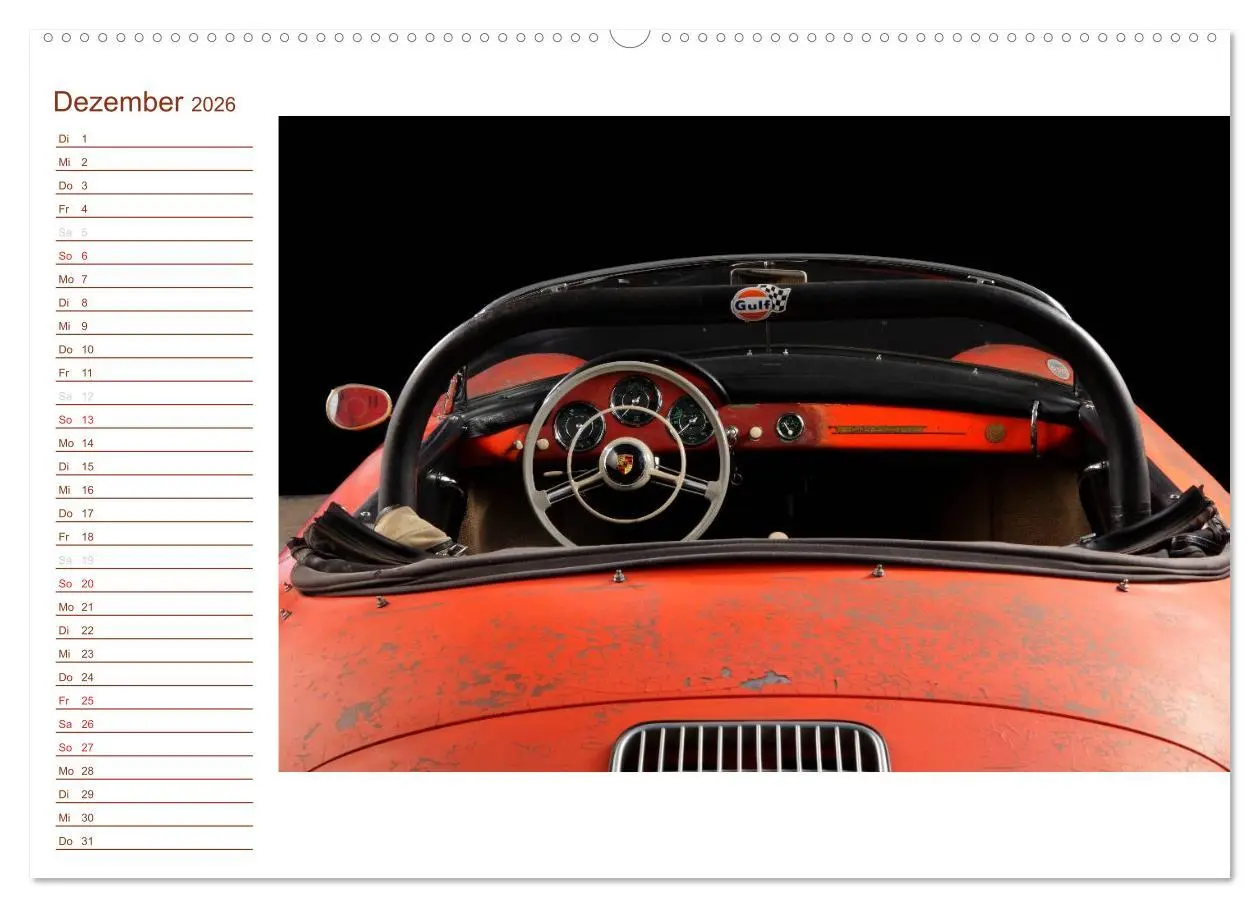 Bild: 9783457999684 | Classic 356 (hochwertiger Premium Wandkalender 2026 DIN A2 quer),...