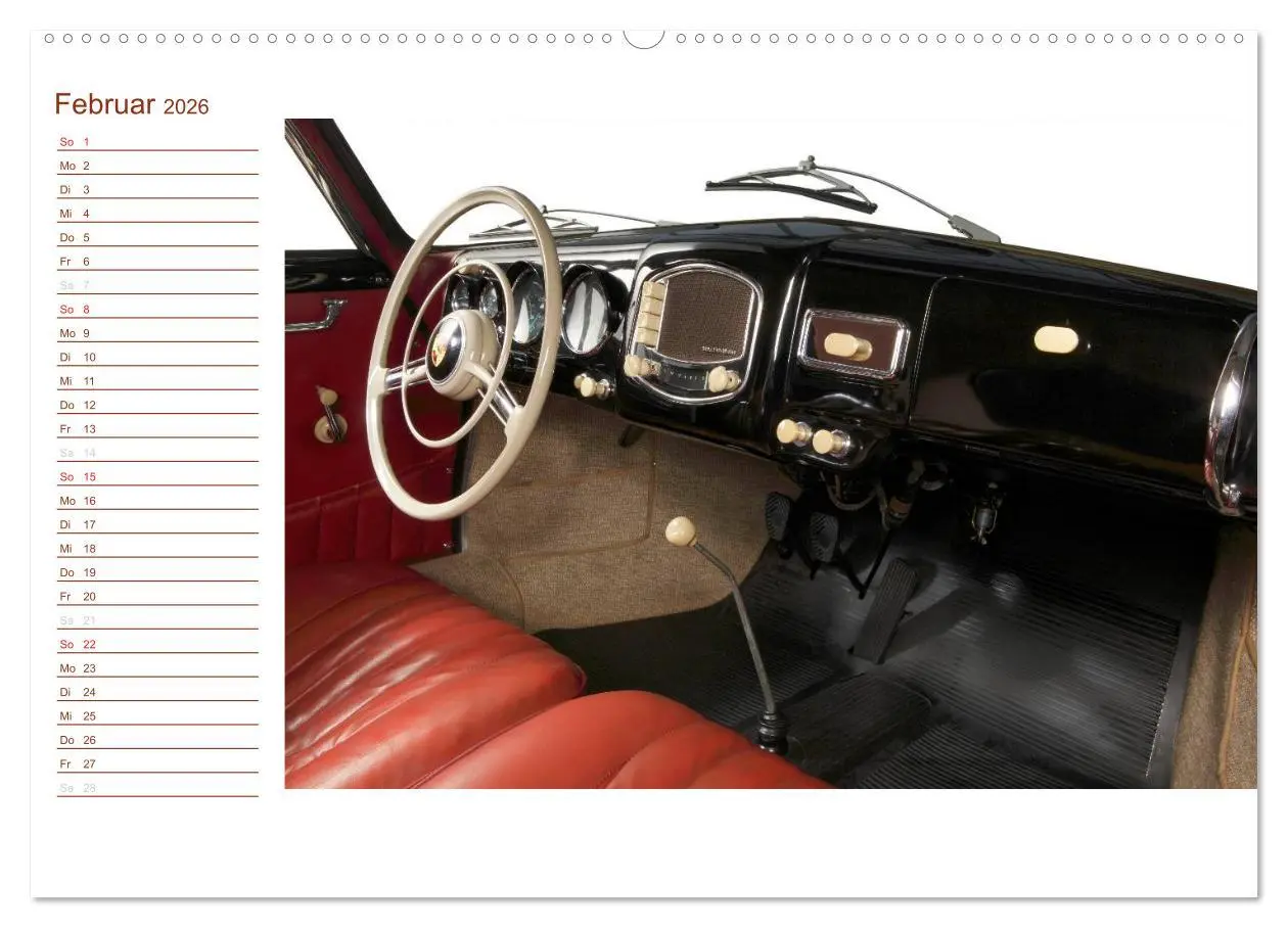 Bild: 9783457999684 | Classic 356 (hochwertiger Premium Wandkalender 2026 DIN A2 quer),...