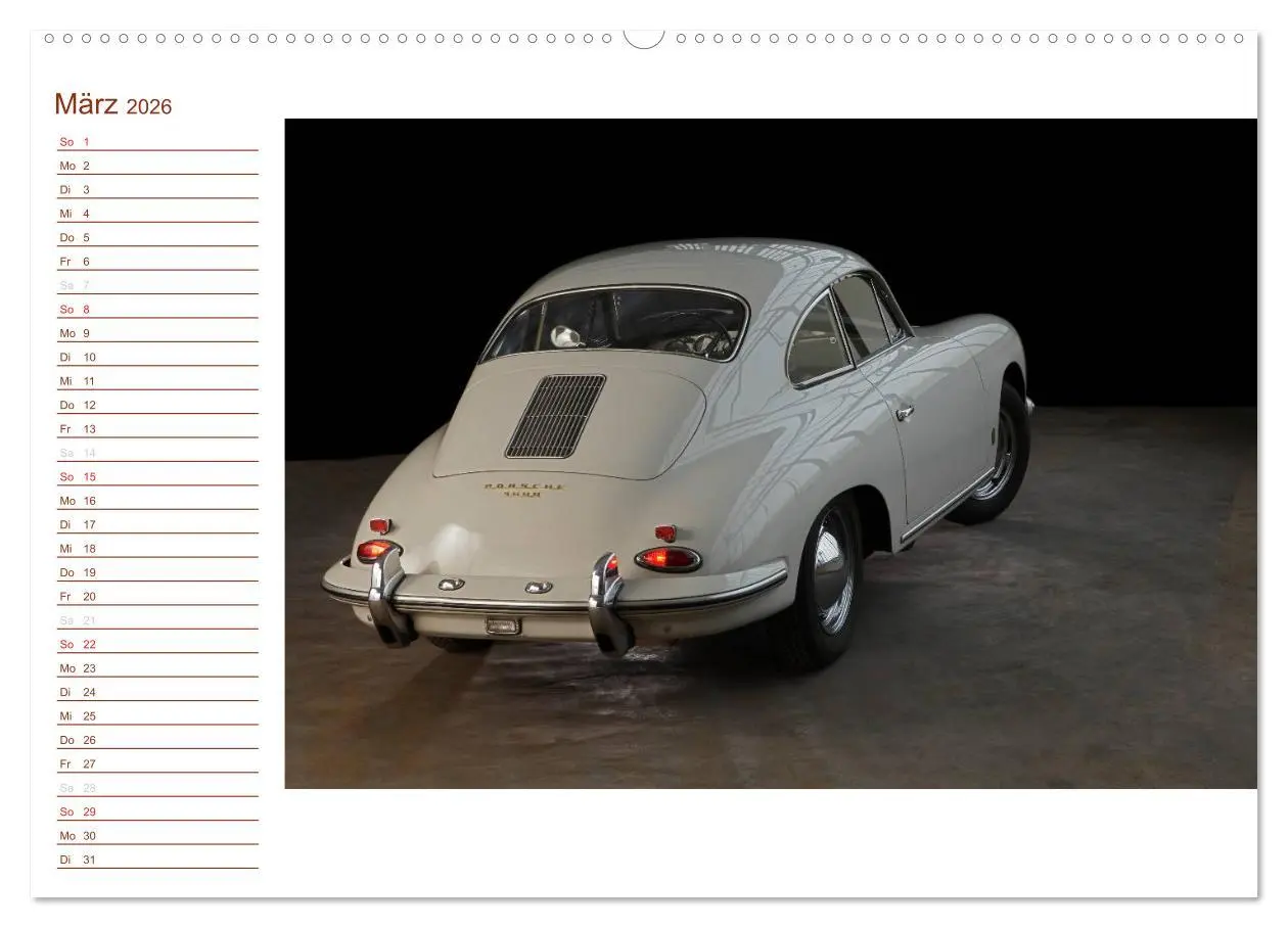Bild: 9783457999684 | Classic 356 (hochwertiger Premium Wandkalender 2026 DIN A2 quer),...