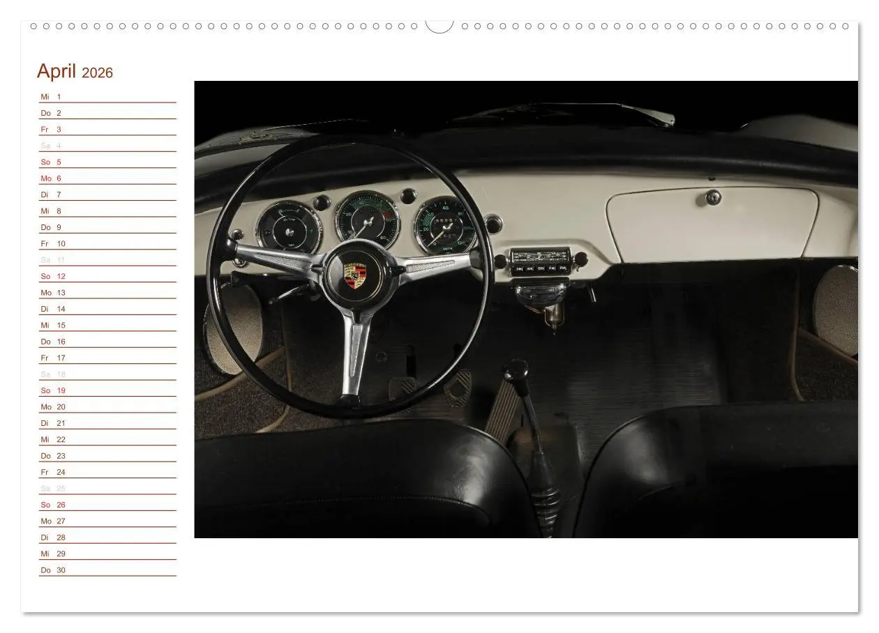 Bild: 9783457999684 | Classic 356 (hochwertiger Premium Wandkalender 2026 DIN A2 quer),...