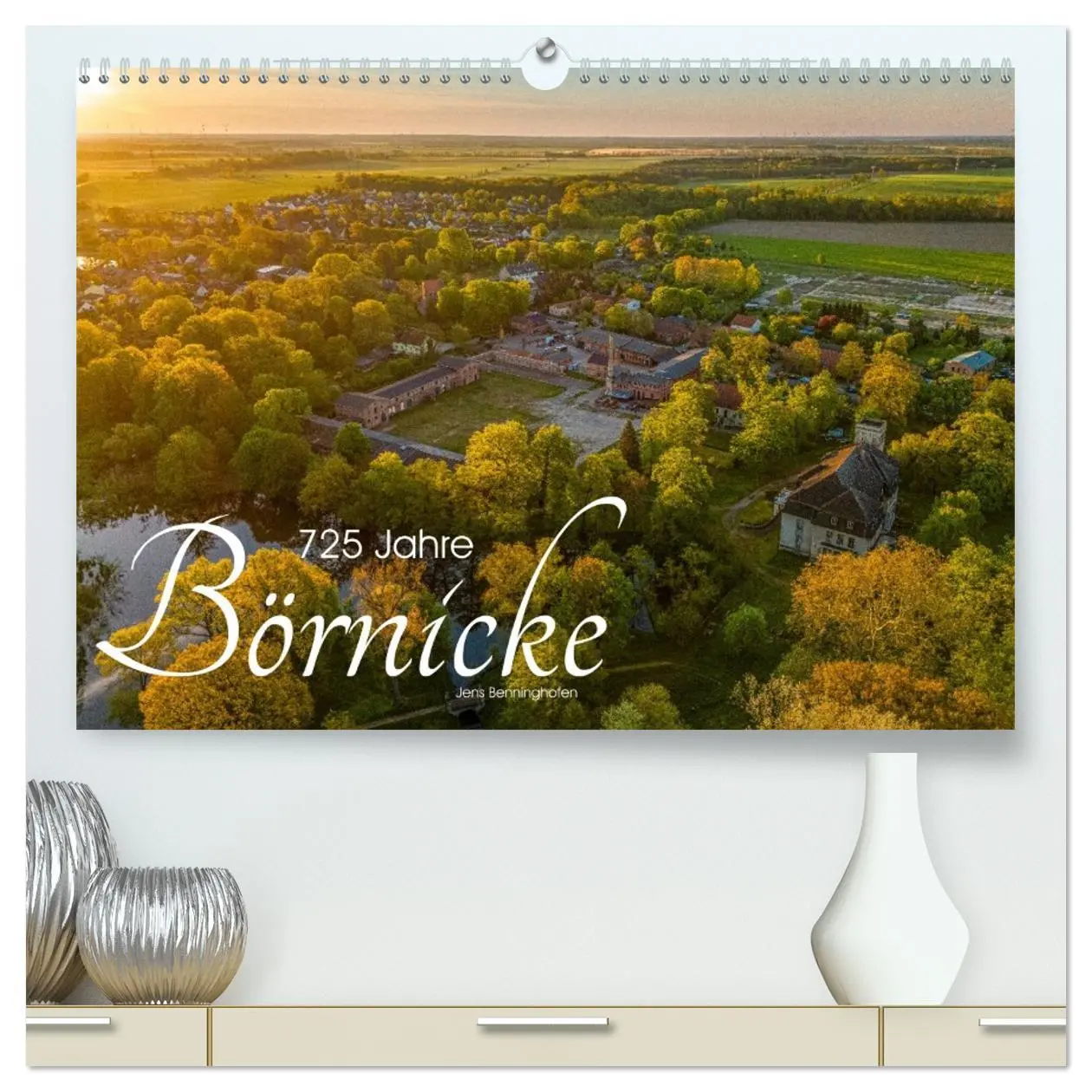 Cover: 9783516609684 | 725 Jahre Börnicke (hochwertiger Premium Wandkalender 2026 DIN A2...