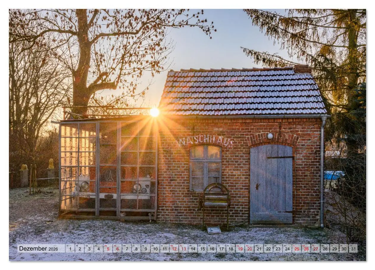 Bild: 9783516609684 | 725 Jahre Börnicke (hochwertiger Premium Wandkalender 2026 DIN A2...