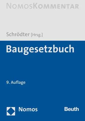 Cover: 9783848739684 | Baugesetzbuch | Wolfgang Schrödter | Buch | gebunden mit SU | Deutsch