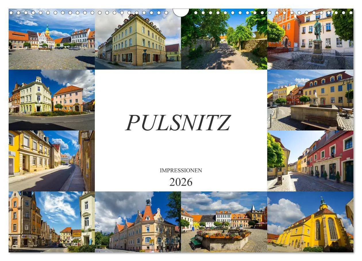 Cover: 9783457819784 | Pulsnitz Impressionen (Wandkalender 2026 DIN A3 quer), CALVENDO...