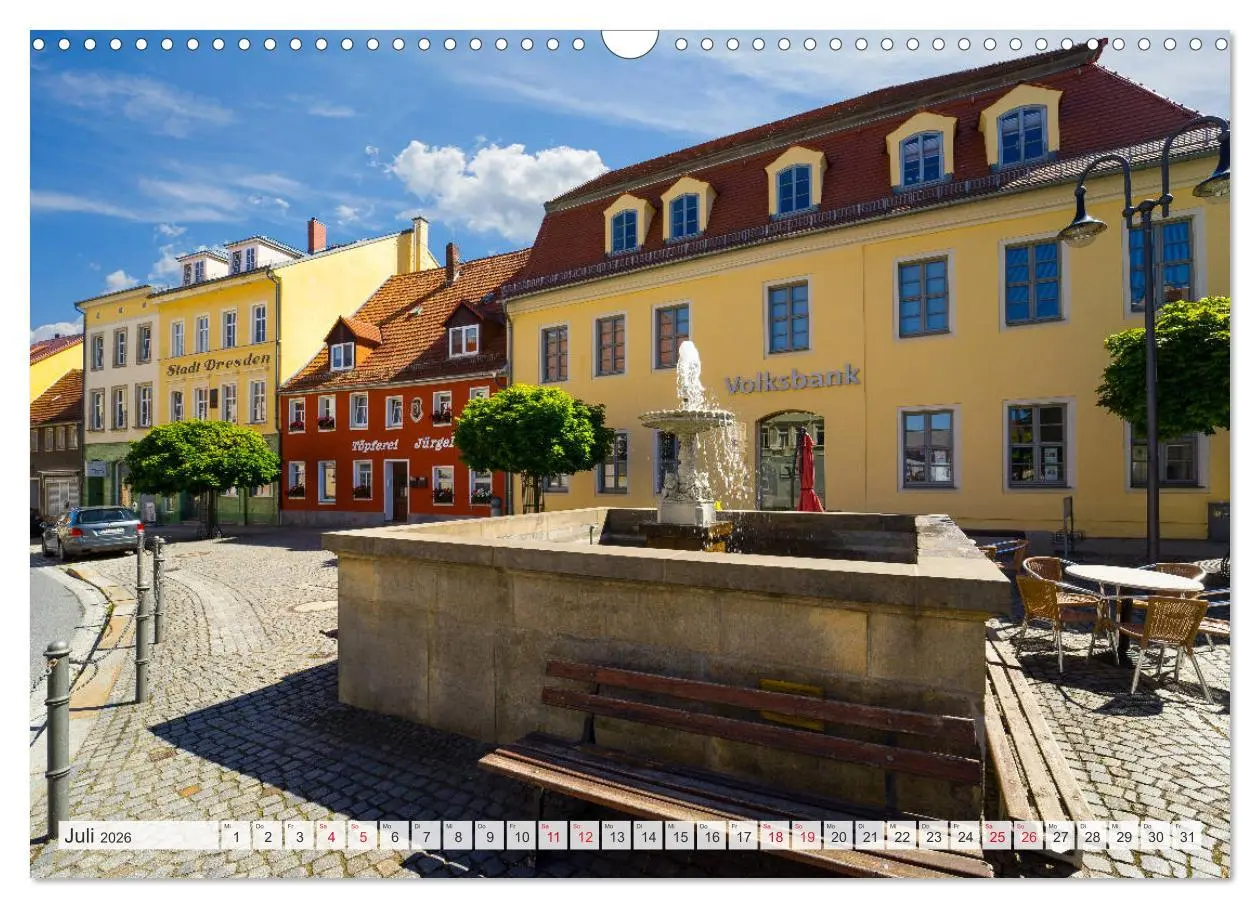 Bild: 9783457819784 | Pulsnitz Impressionen (Wandkalender 2026 DIN A3 quer), CALVENDO...