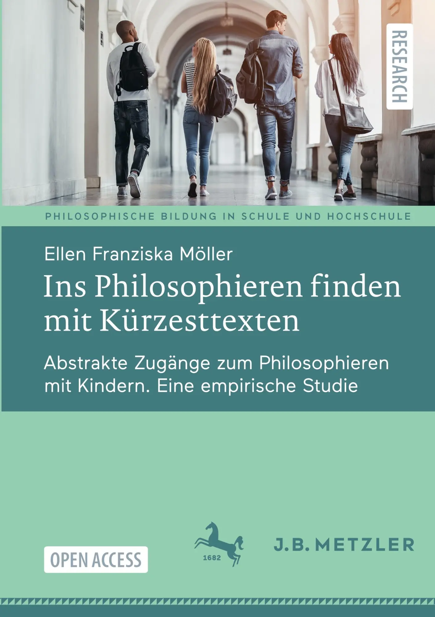 Cover: 9783662679784 | Ins Philosophieren finden mit Kürzesttexten | Ellen Franziska Möller