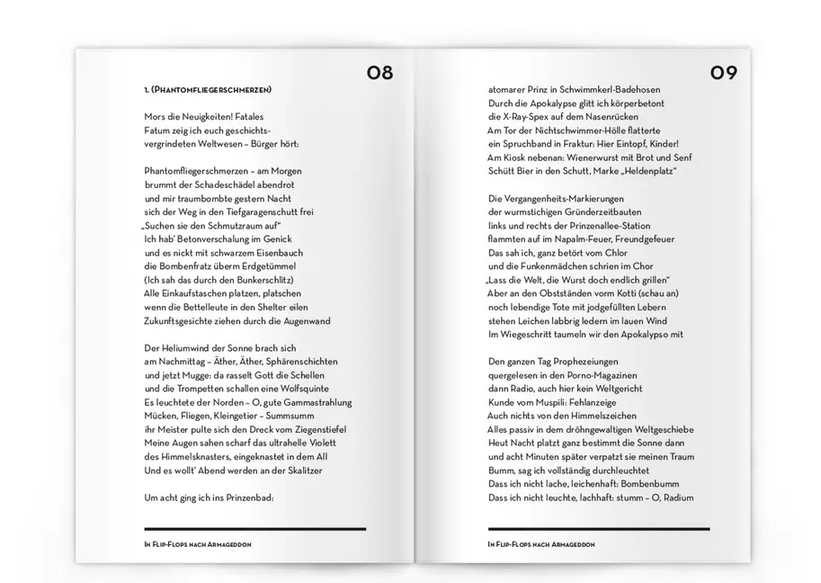 Bild: 9783940249784 | In Flip-Flops nach Armageddon | Florian Voß | Taschenbuch | Deutsch