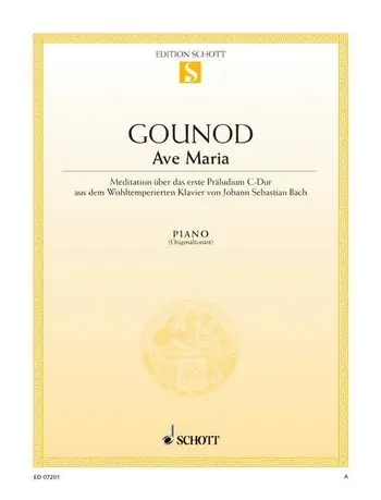 Cover: 9790001089784 | Ave Maria | Johann Sebastian/Gounod, Charles Bach | Buch | Deutsch