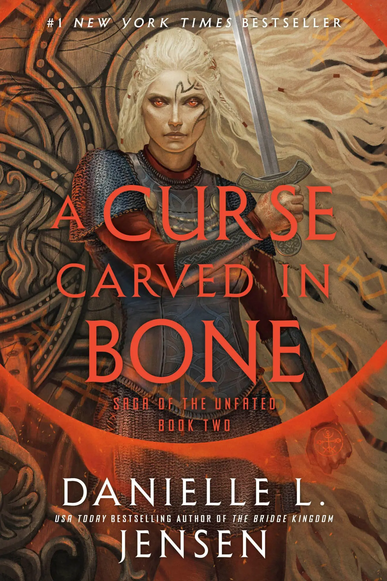 Cover: 9780593599884 | A Curse Carved in Bone | Book Two of the Saga of the Unfated | Jensen