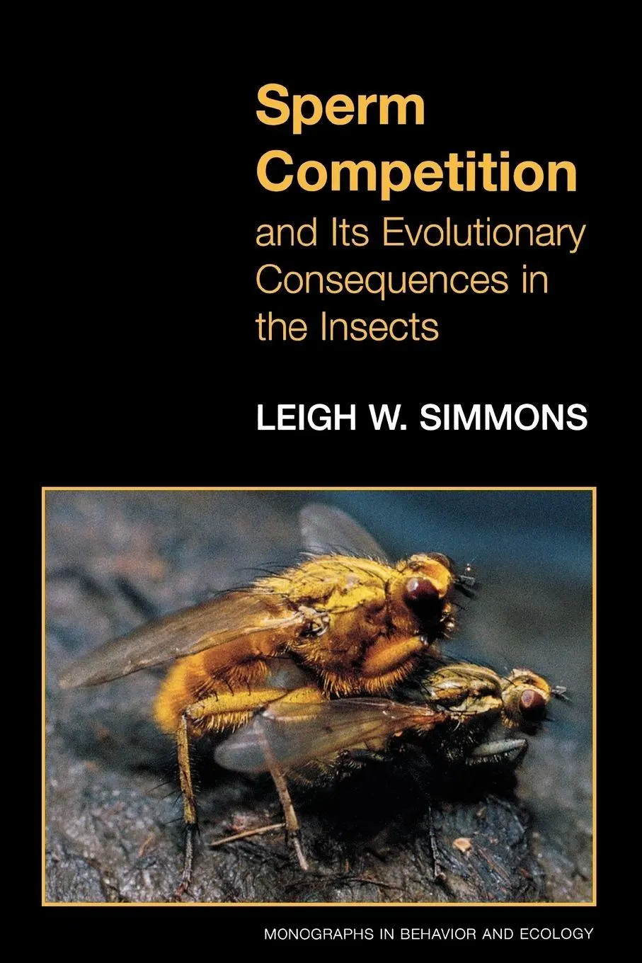 Cover: 9780691059884 | Sperm Competition and Its Evolutionary Consequences in the Insects