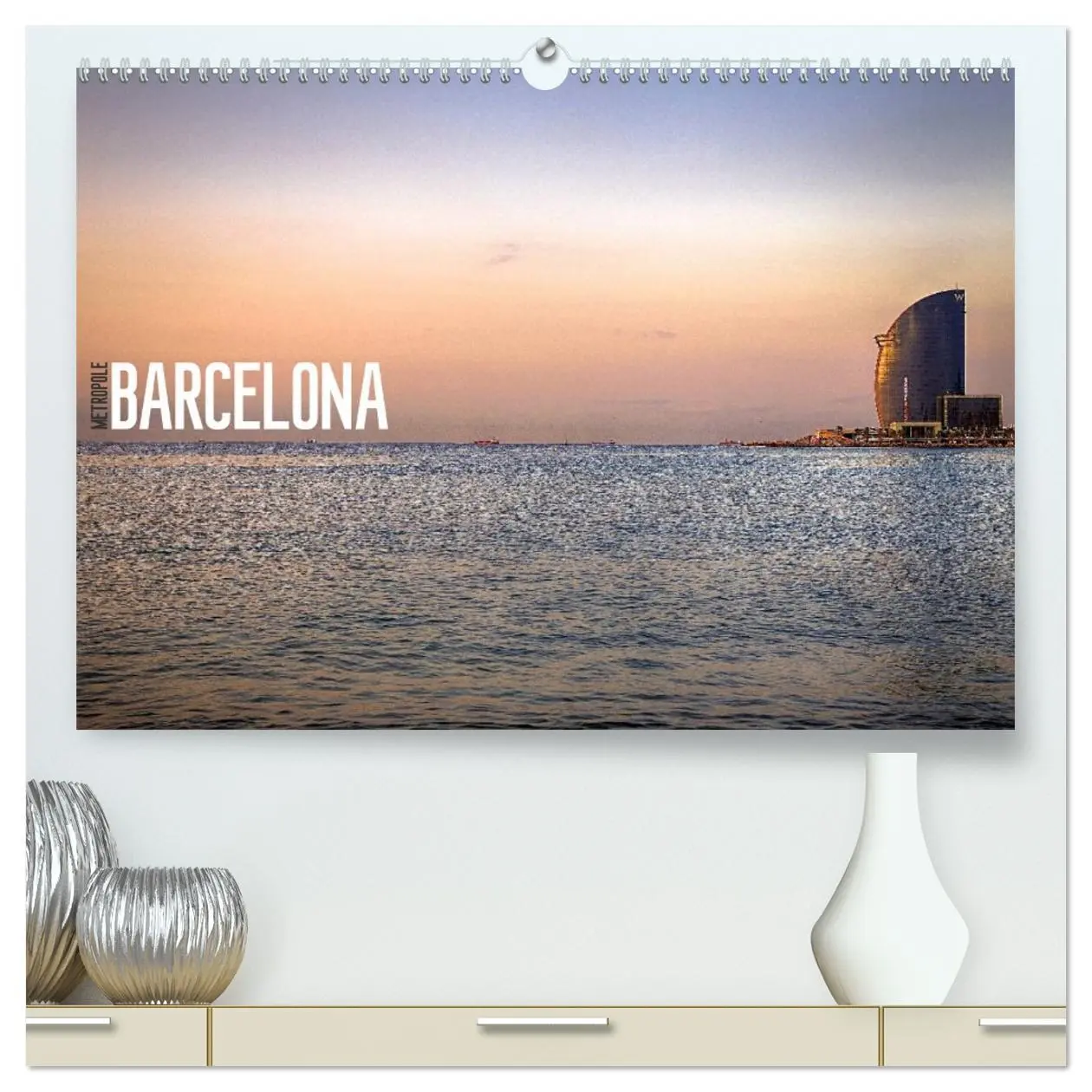 Cover: 9783516209884 | Metropole Barcelona (hochwertiger Premium Wandkalender 2026 DIN A2...