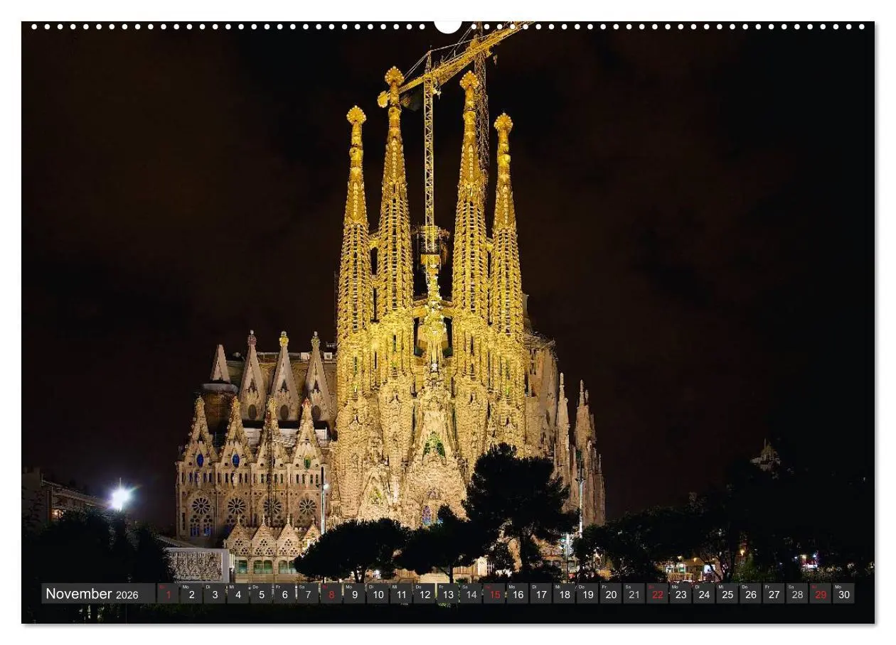 Bild: 9783516209884 | Metropole Barcelona (hochwertiger Premium Wandkalender 2026 DIN A2...