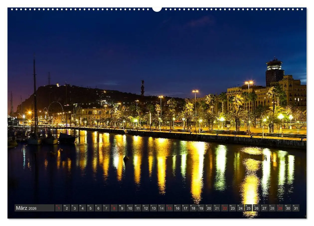 Bild: 9783516209884 | Metropole Barcelona (hochwertiger Premium Wandkalender 2026 DIN A2...