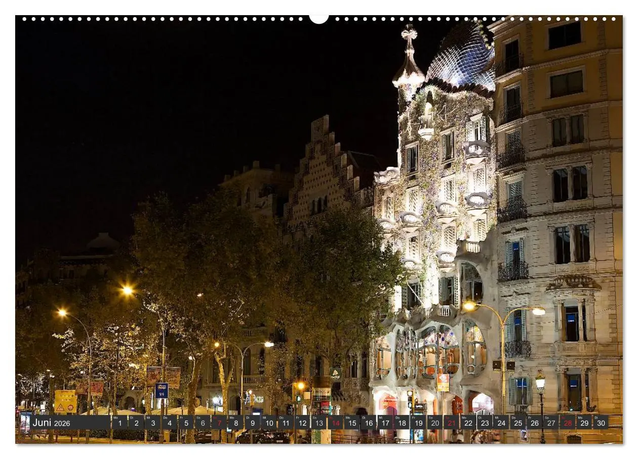 Bild: 9783516209884 | Metropole Barcelona (hochwertiger Premium Wandkalender 2026 DIN A2...