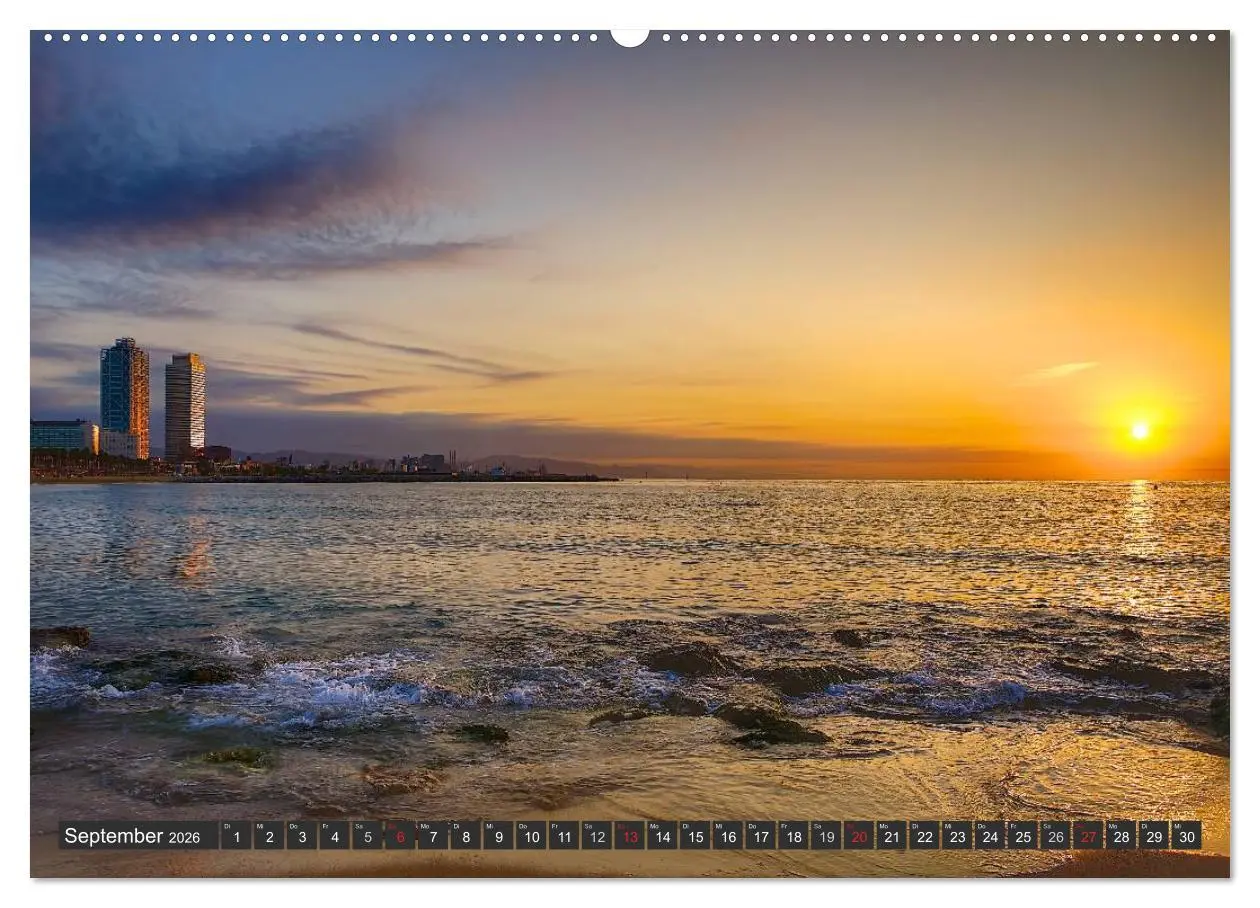 Bild: 9783516209884 | Metropole Barcelona (hochwertiger Premium Wandkalender 2026 DIN A2...