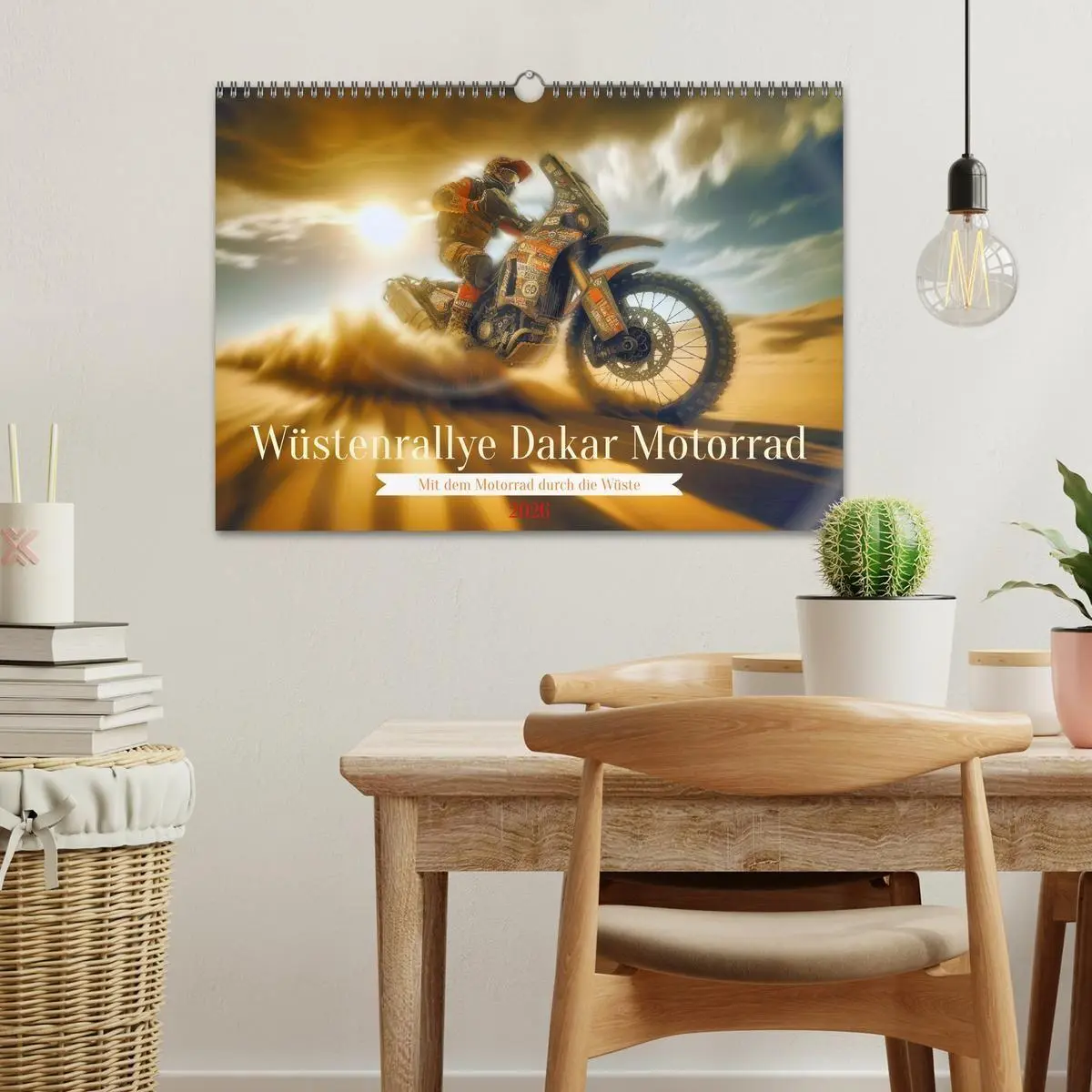 Bild: 9783516689884 | Wüstenrallye Dakar Motorrad (Wandkalender 2026 DIN A3 quer),...