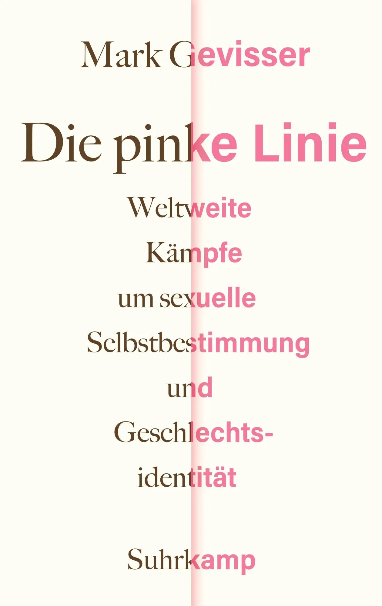 Cover: 9783518429884 | Die pinke Linie | Mark Gevisser | Buch | 655 S. | Deutsch | 2021