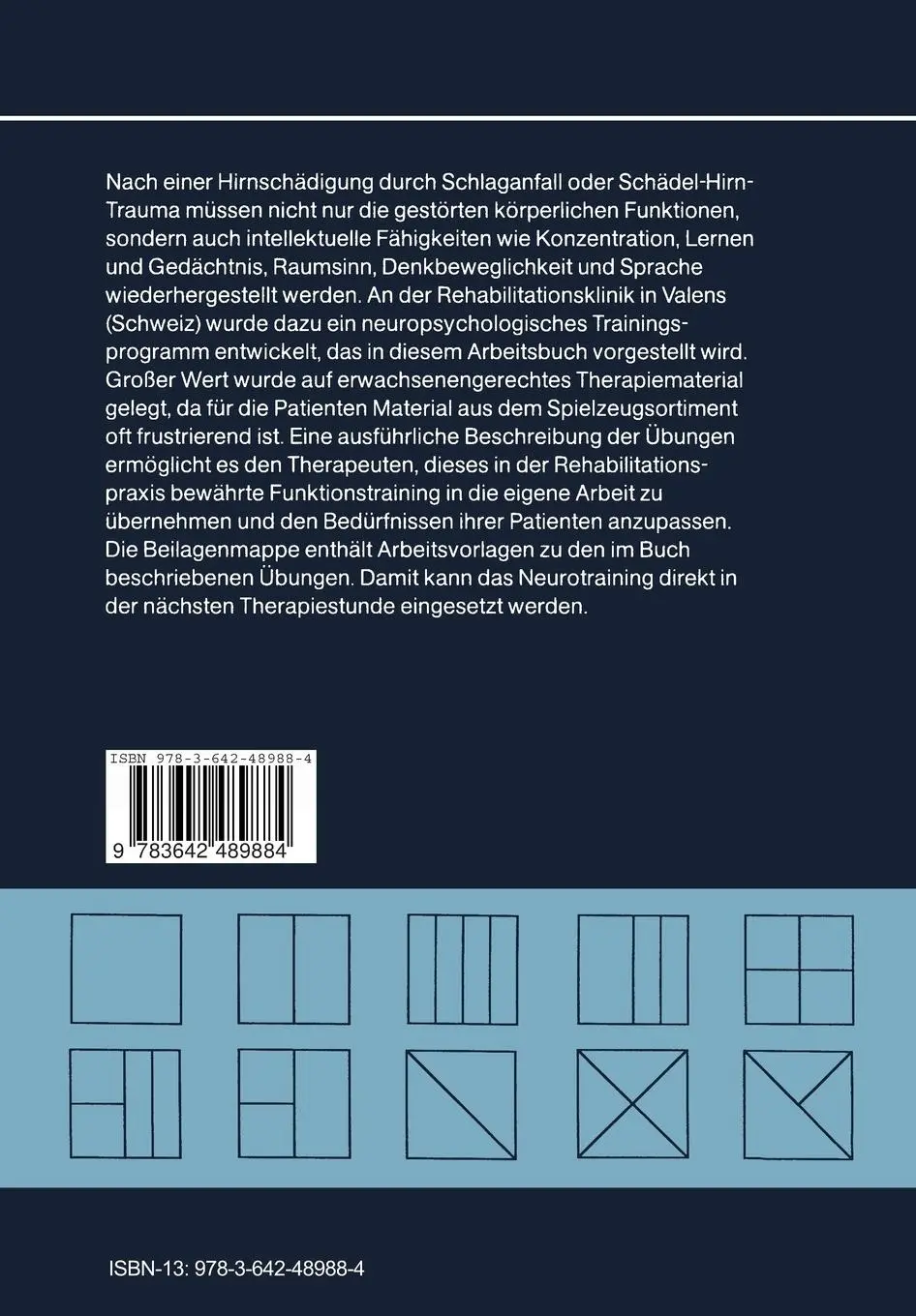 Rückseite: 9783642489884 | Neurotraining | Verena Schweizer | Taschenbuch | xiii | Deutsch | 2013