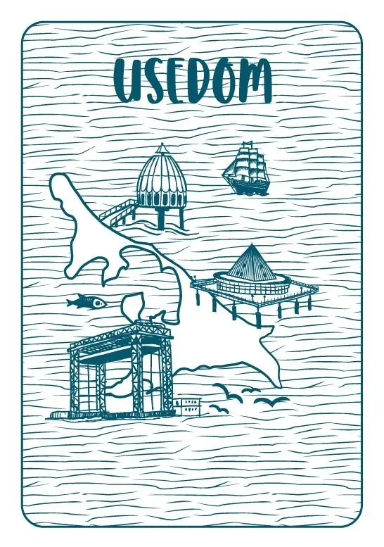 Bild: 4260225149984 | Das Usedom-Skat | Danny Pfante | Spiel | 32 S. | DV-NON-103 | Deutsch