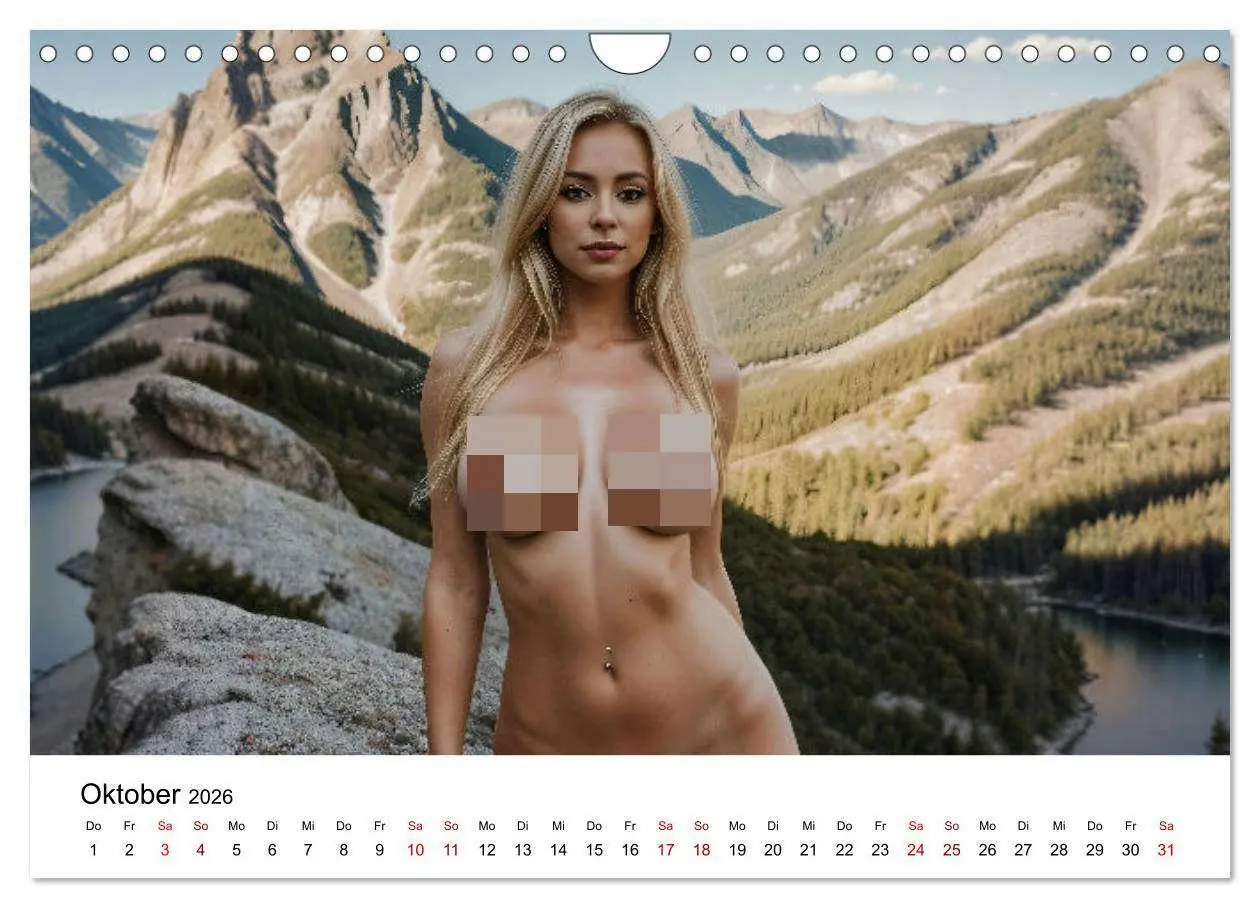 Bild: 9783457349984 | Verführerische Schönheiten (Wandkalender 2026 DIN A4 quer),...