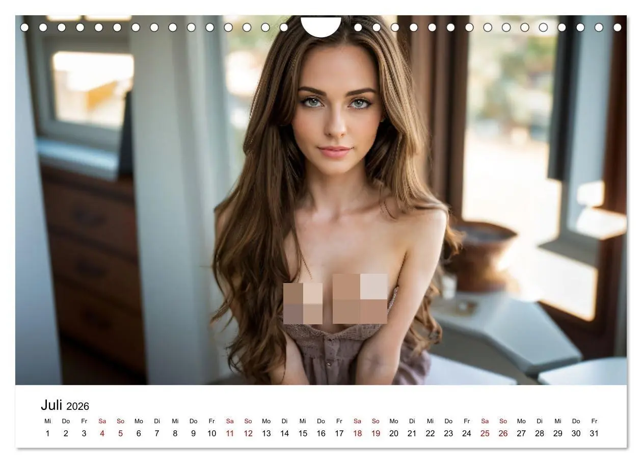 Bild: 9783457349984 | Verführerische Schönheiten (Wandkalender 2026 DIN A4 quer),...