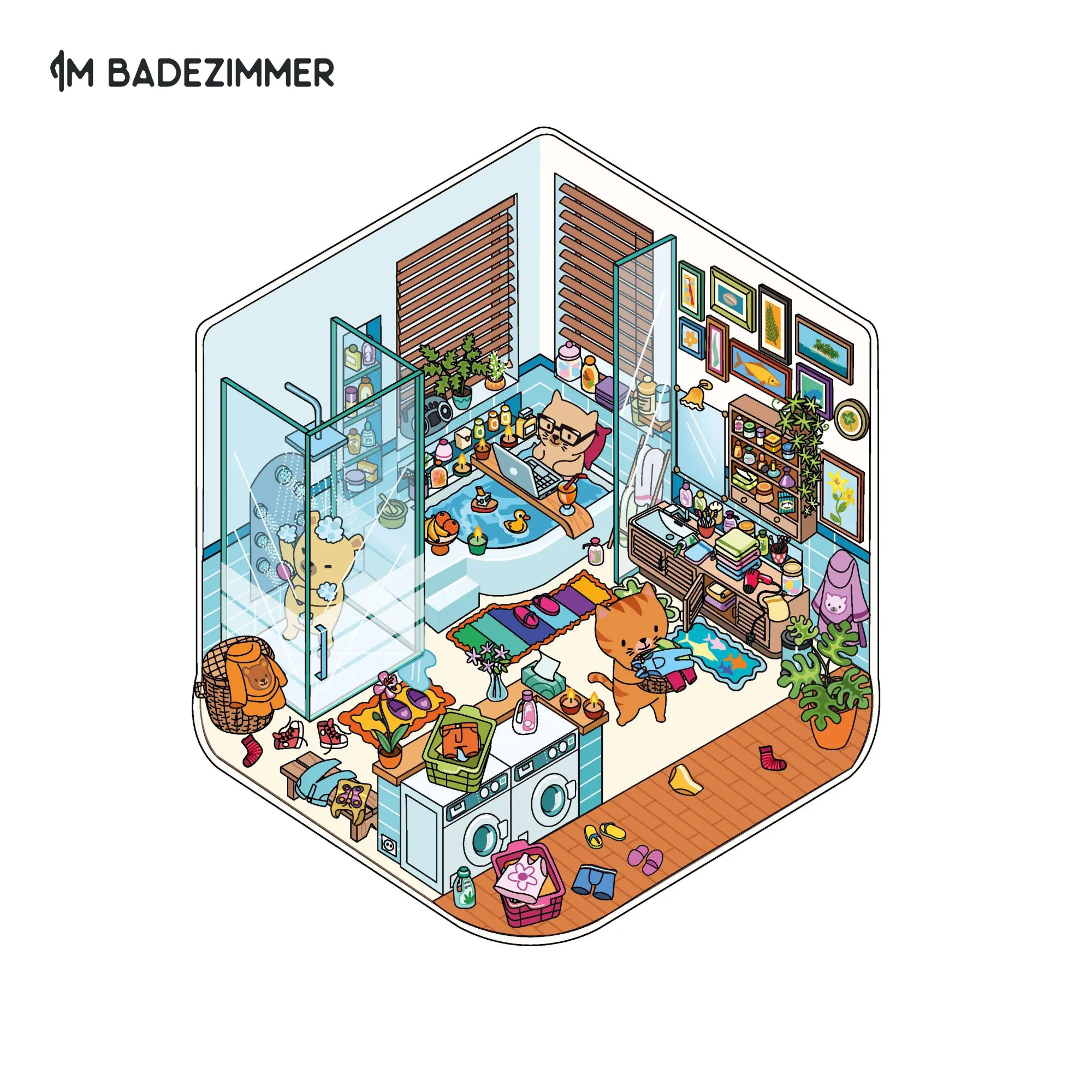 Bild: 9783625199984 | Mini-Sticker-Szenen - Cozy Mini-Homes | Alain Boyer | Taschenbuch