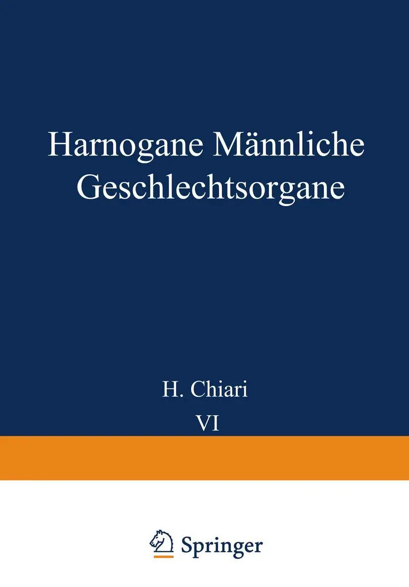 Cover: 9783642479984 | Harnorgane Männliche Geschlechtsorgane | H. Chiari (u. a.) | Buch | x