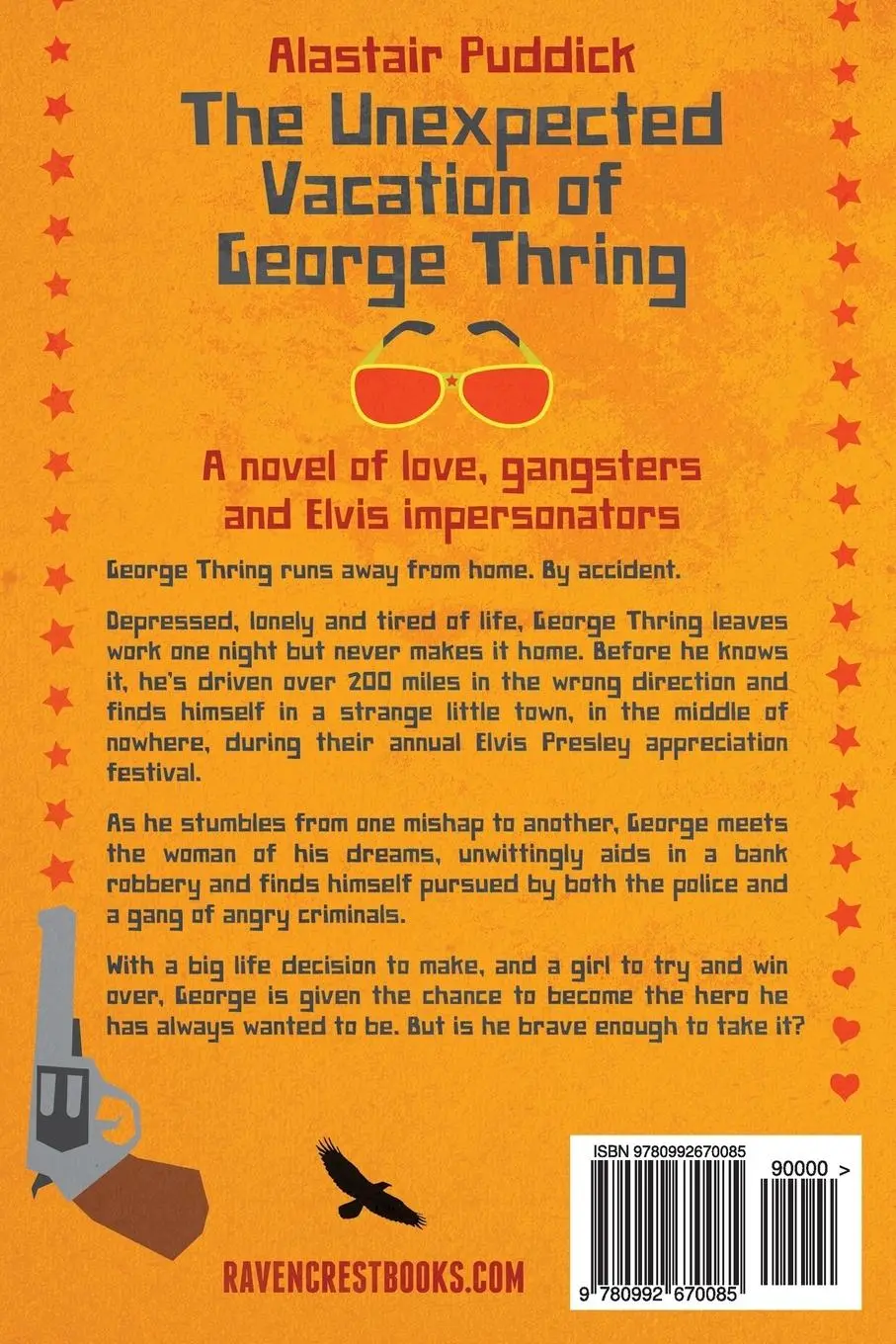 Rückseite: 9780992670085 | The Unexpected Vacation of George Thring | Alastair Puddick | Buch