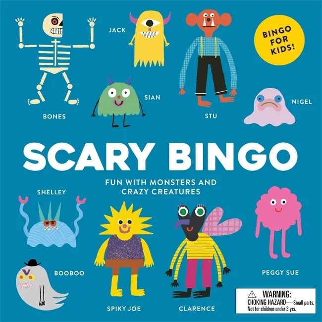 Cover: 9781786270085 | Scary Bingo | Fun with Monsters and Other Crazy Creatures | Hodgson