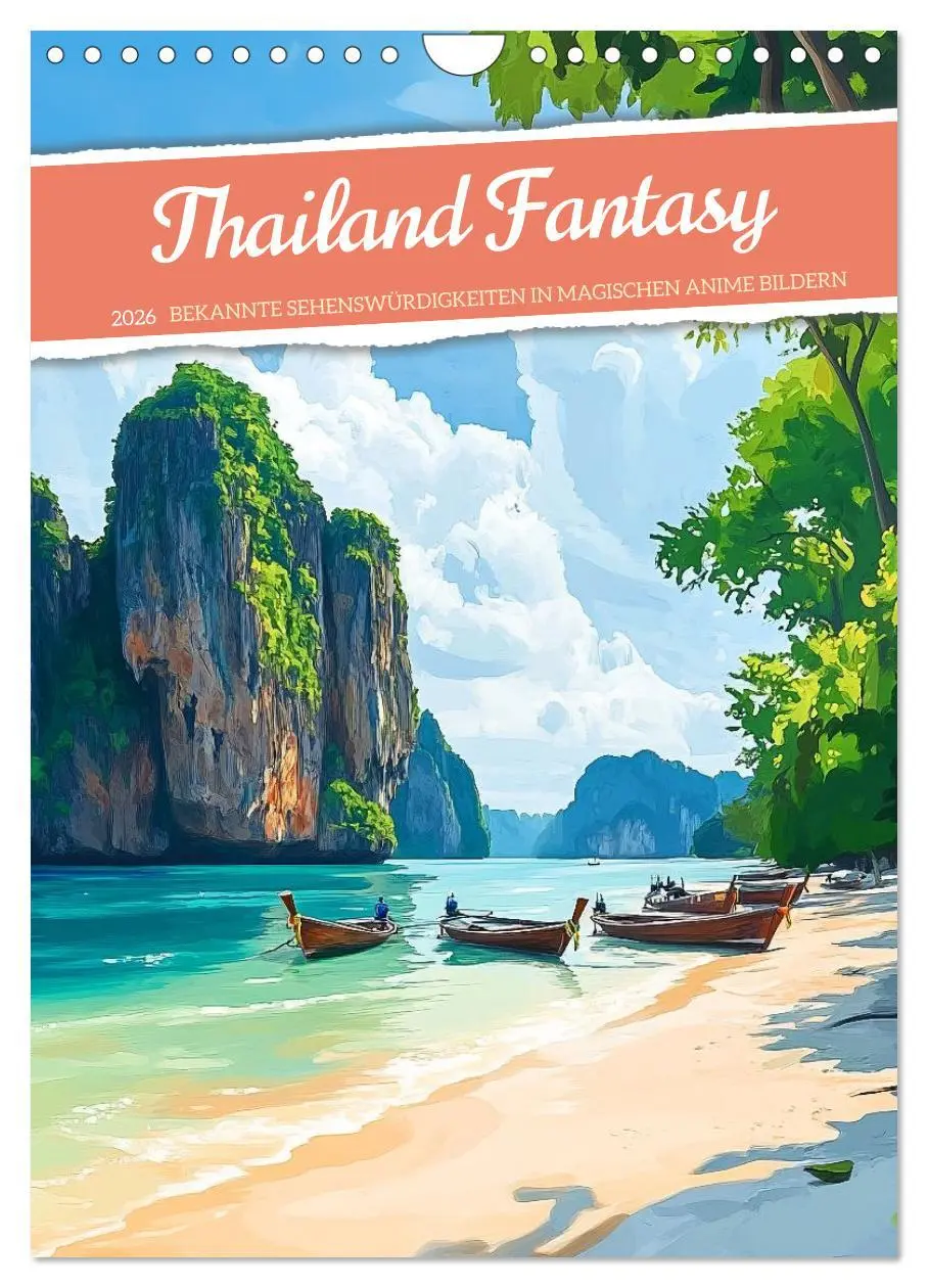 Cover: 9783457460085 | Thailand Fantasie (Wandkalender 2026 DIN A4 hoch), CALVENDO...