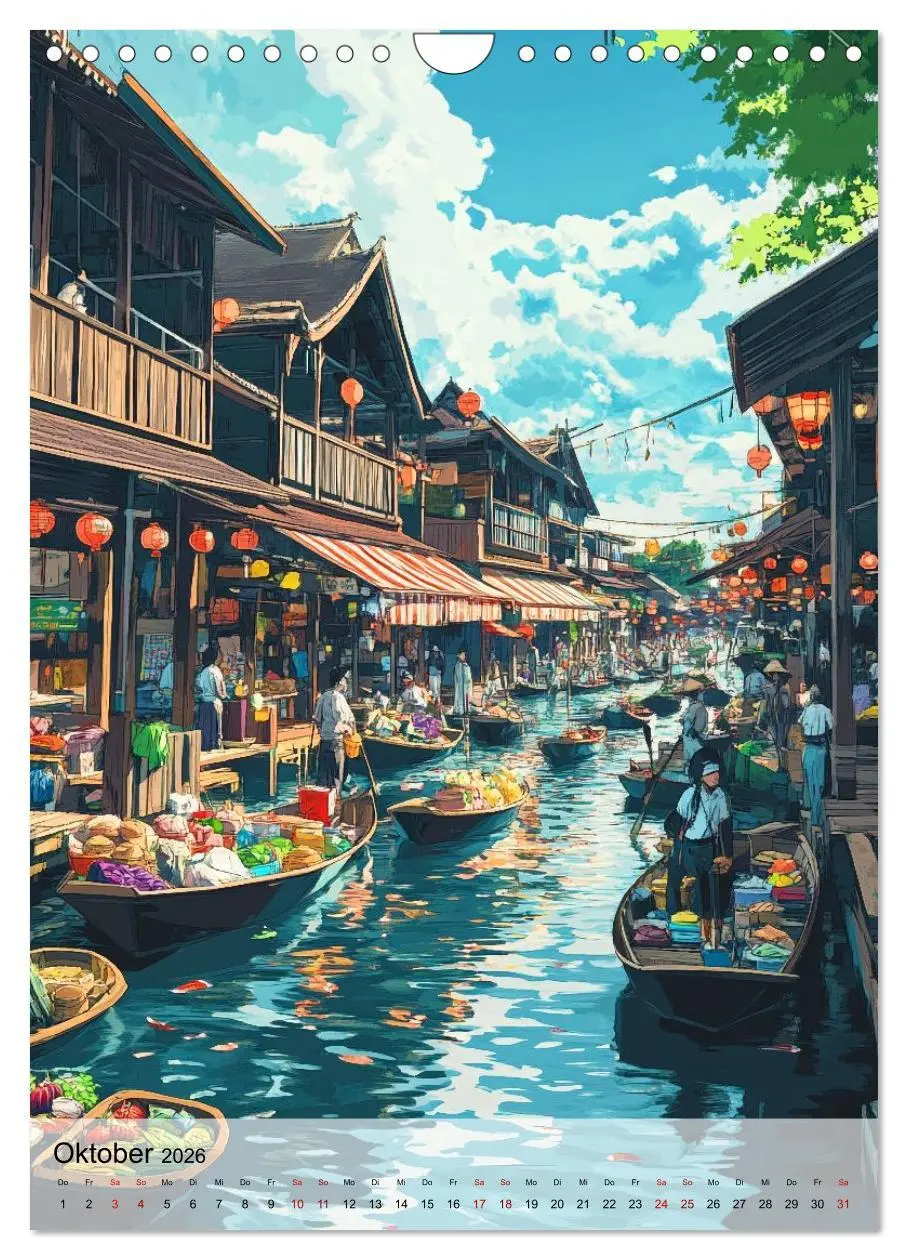 Bild: 9783457460085 | Thailand Fantasie (Wandkalender 2026 DIN A4 hoch), CALVENDO...